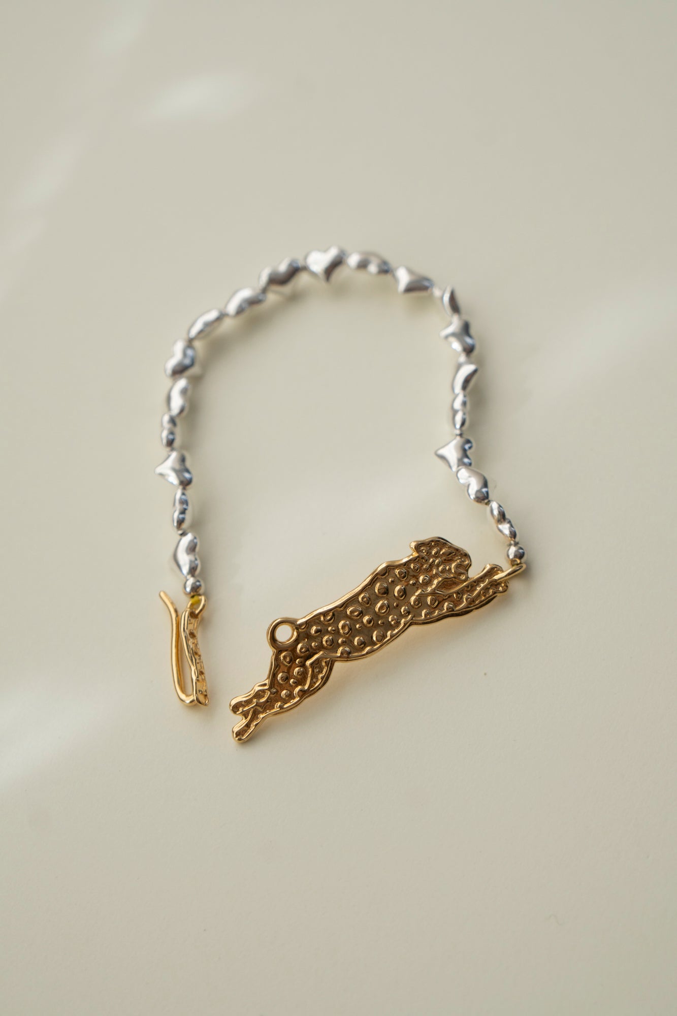 PALA Leopard Hook Bracelet Heart