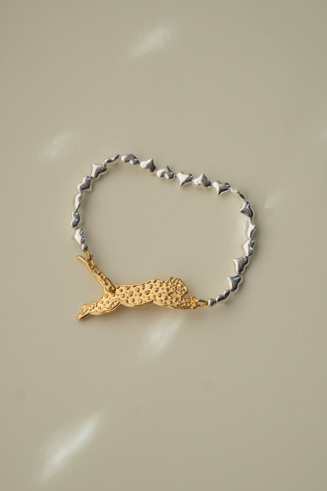 PALA Leopard Hook Bracelet Heart