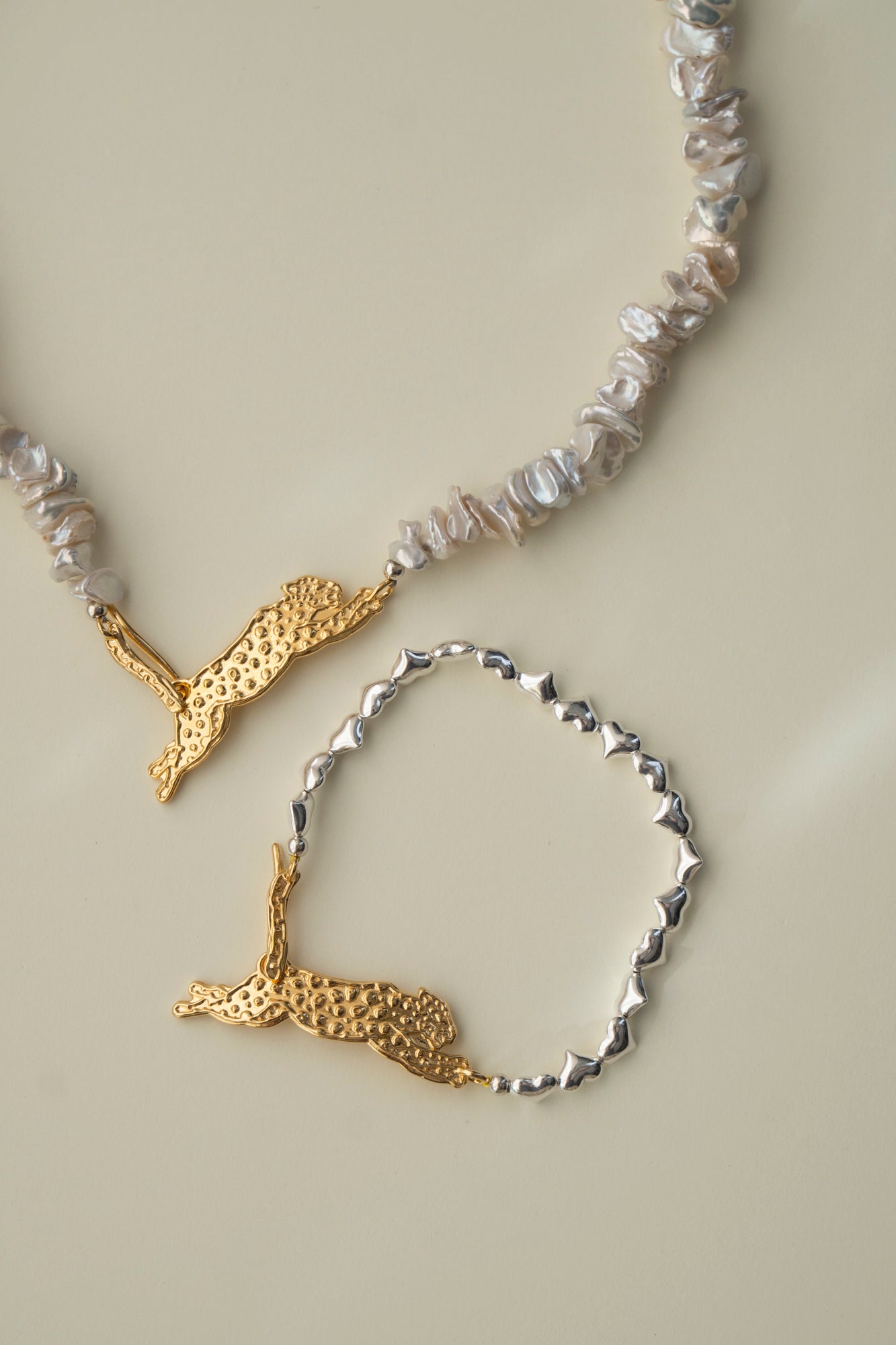 PALA Leopard Hook Bracelet Heart