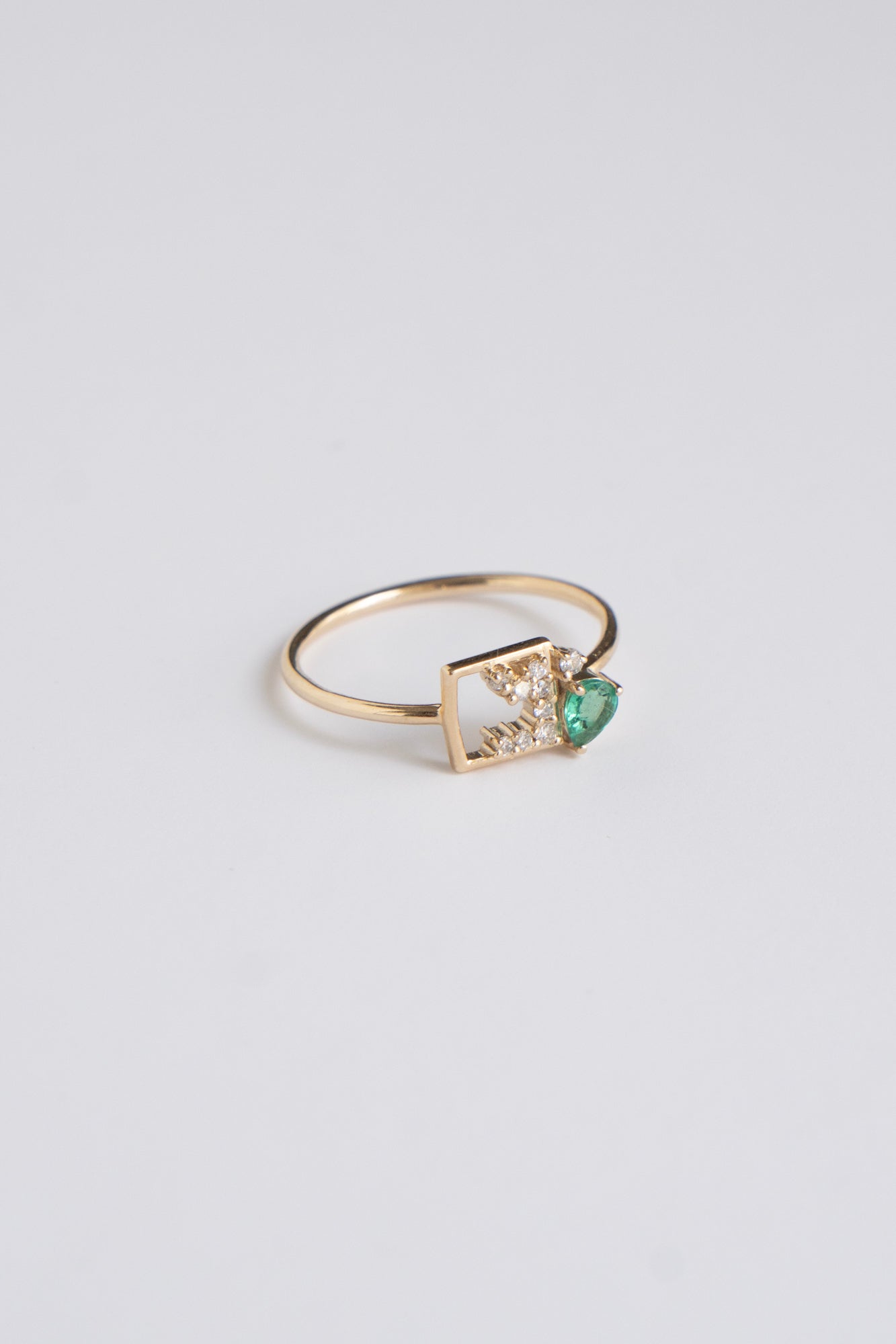 MILA OMI MATA CERES Ring Emerald /K10