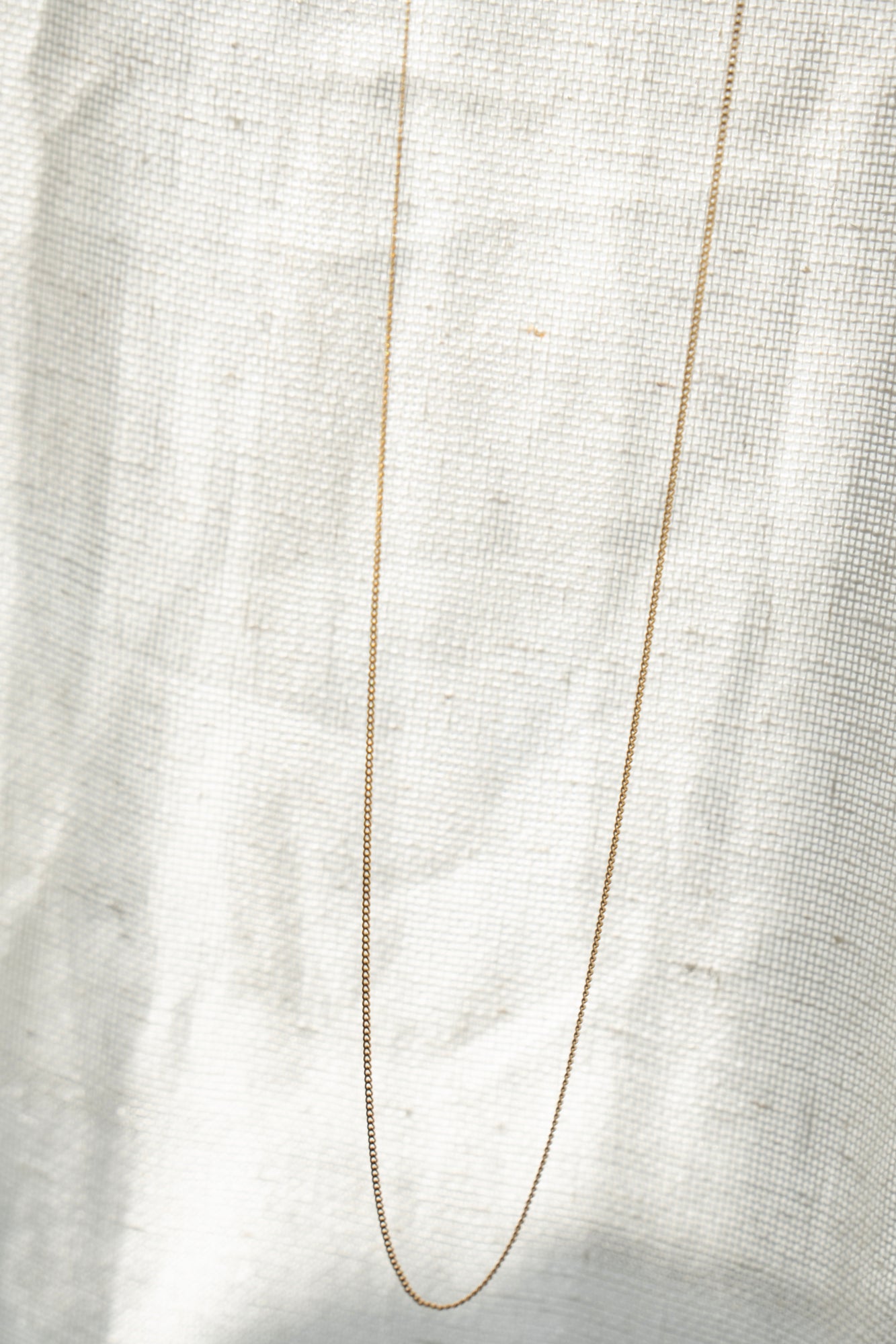 patchouli Optional Necklace Solid Carve Chain 45 /K18