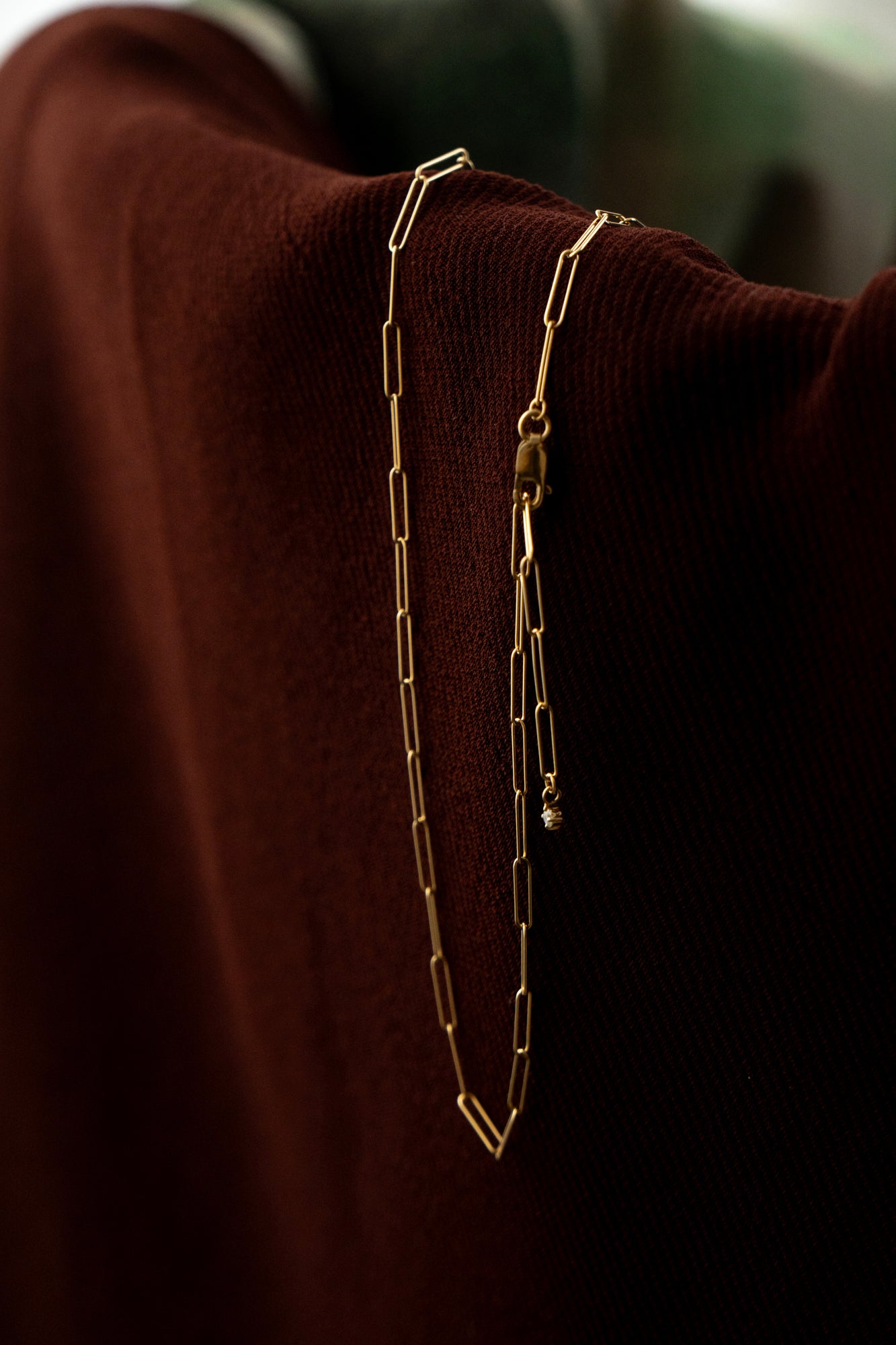 patchouli Optional Necklace Clip Chain & Diamond 45 50 /K18