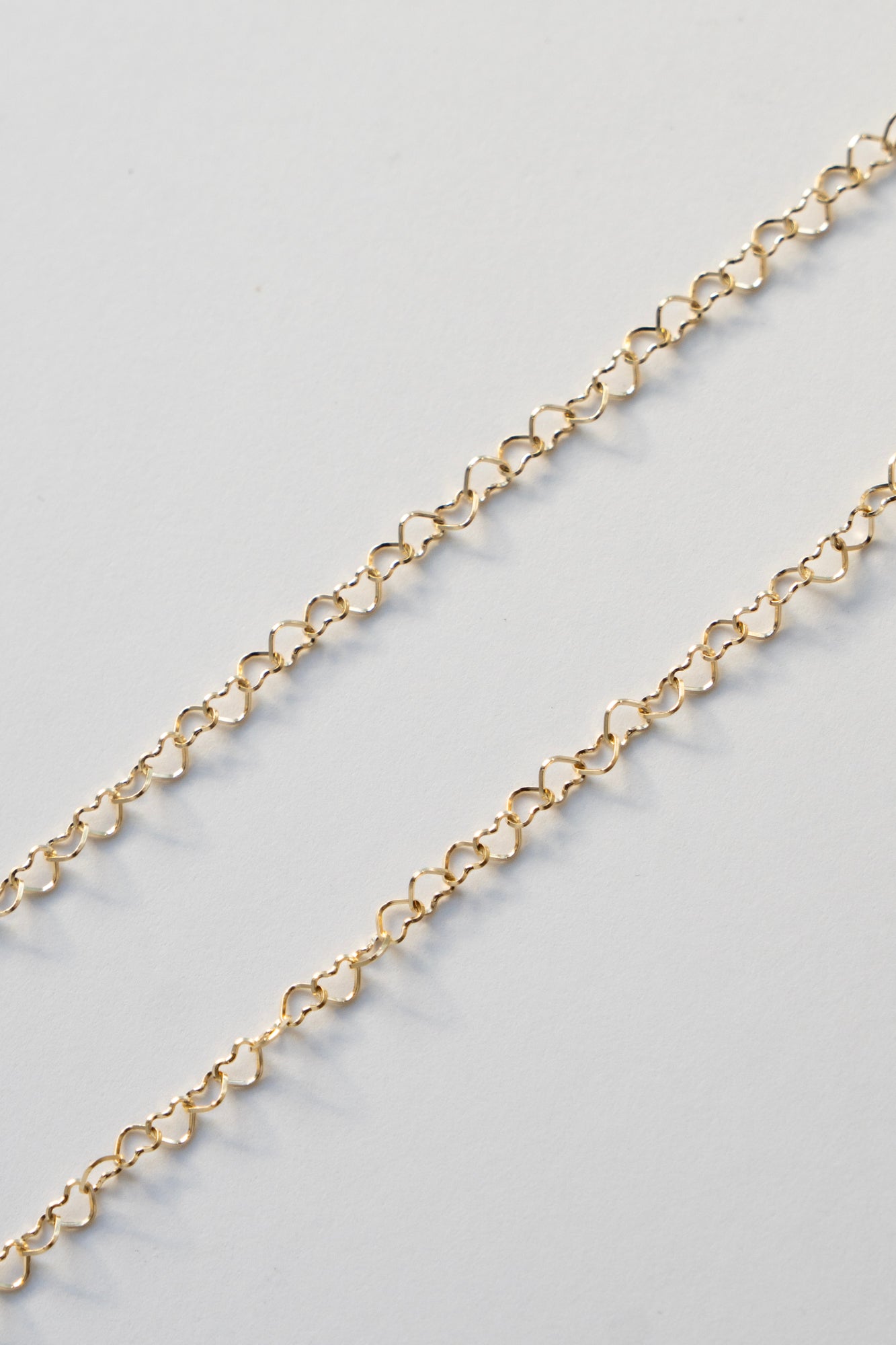 bohem Heart Chain Necklace /K10