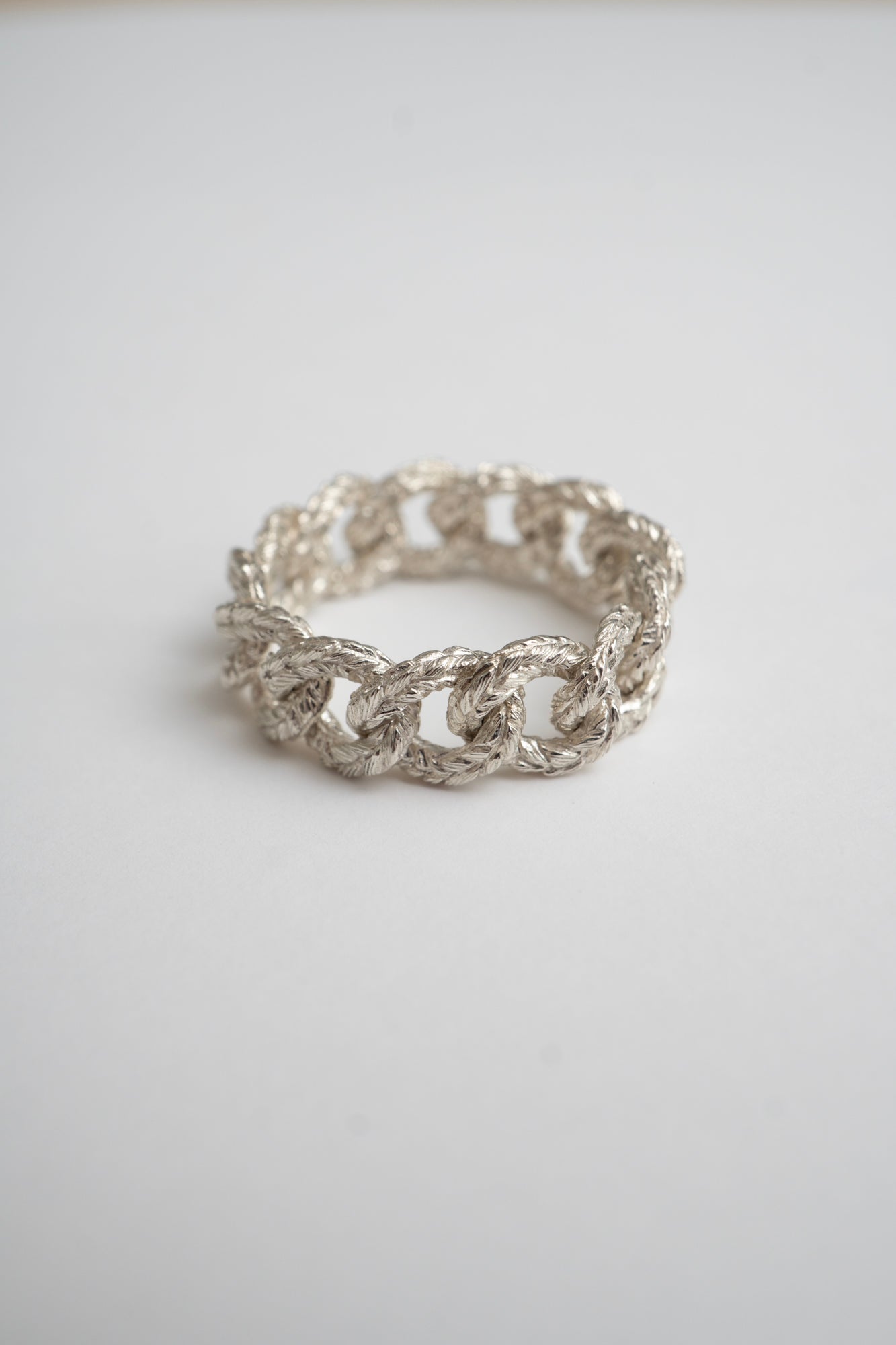 simmon チェーンリング　１７号 simmon official WEB SHOP | KNIT CHAIN RING WIDE