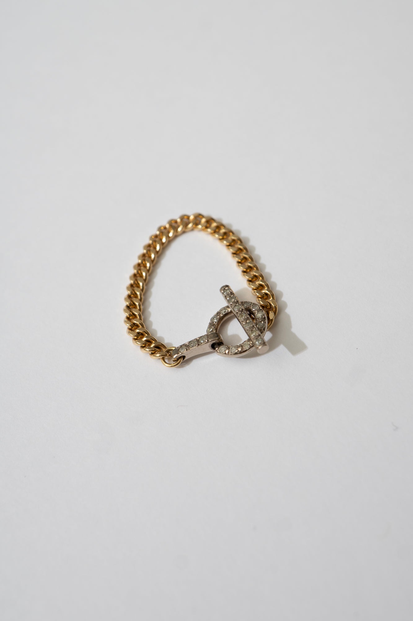 MONAKAjewellery Mantel Chain Full Diamond Ring /K18YG&K18WG