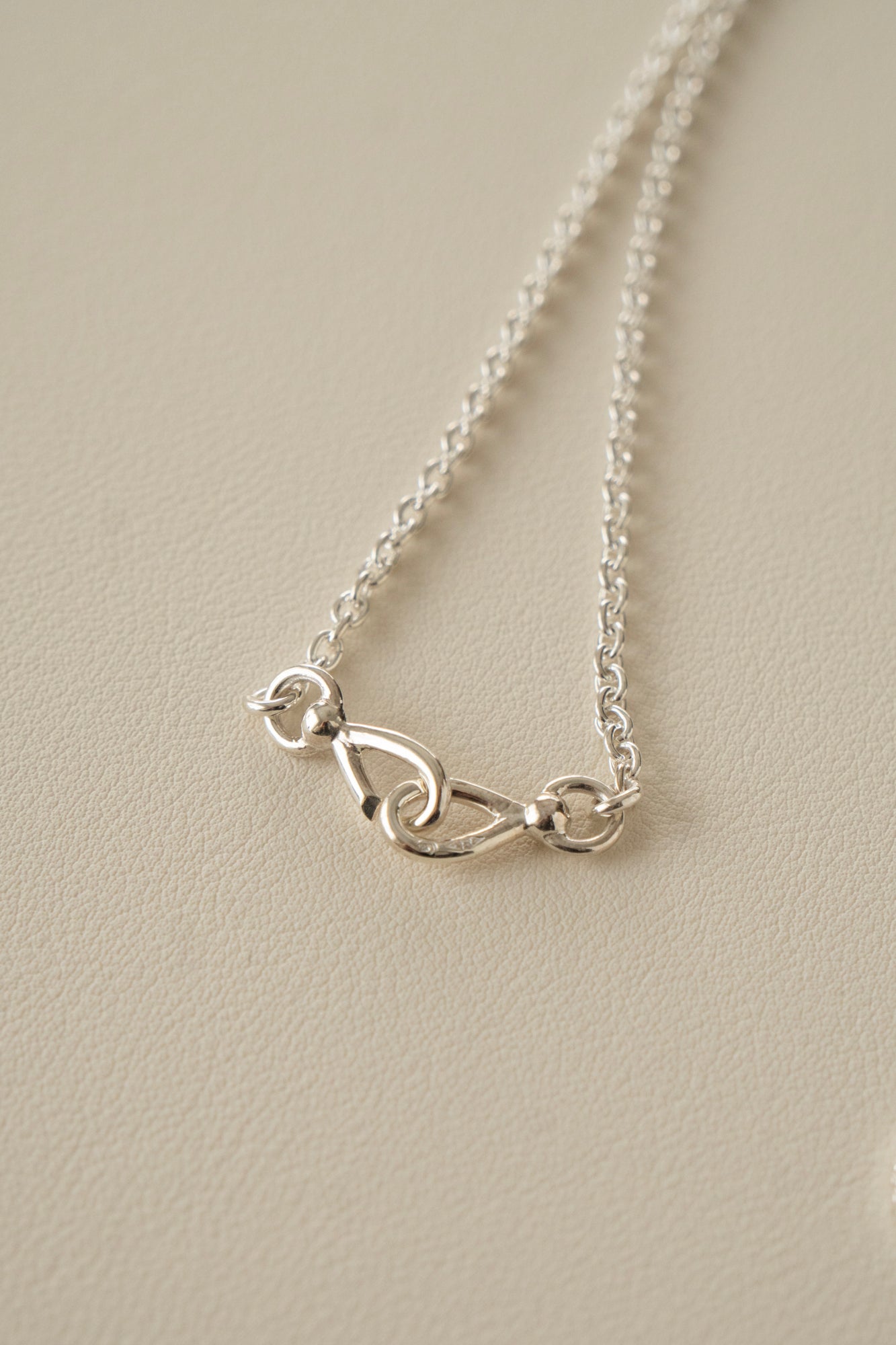 WAKAN SILVER SMITH Spirit Horse shoe Necklace Double /Silver