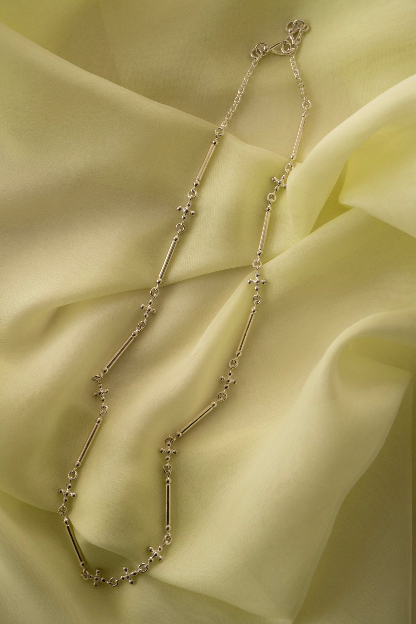 WAKAN SILVER SMITH Breastplate Necklace /Silver