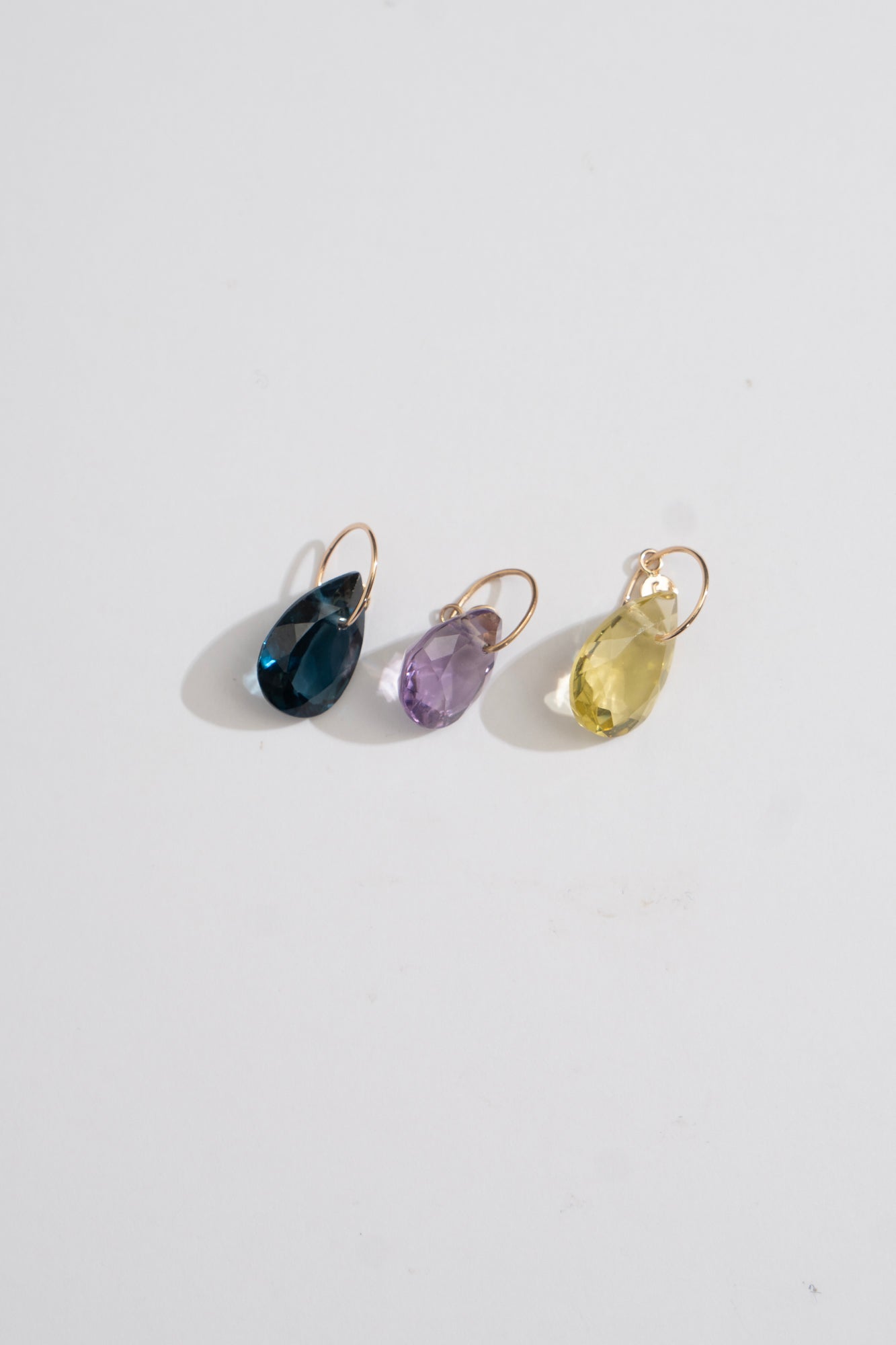 bohem Necklace Charm Top Lemon Quartz /K10