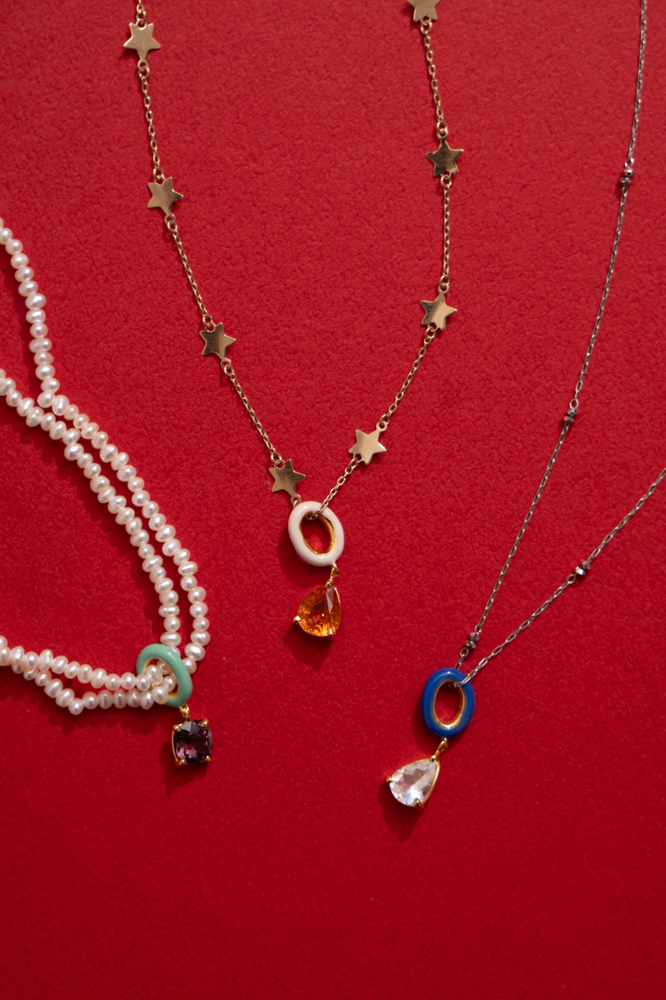 bohem Candy Collection Purple Spinel Charm Top