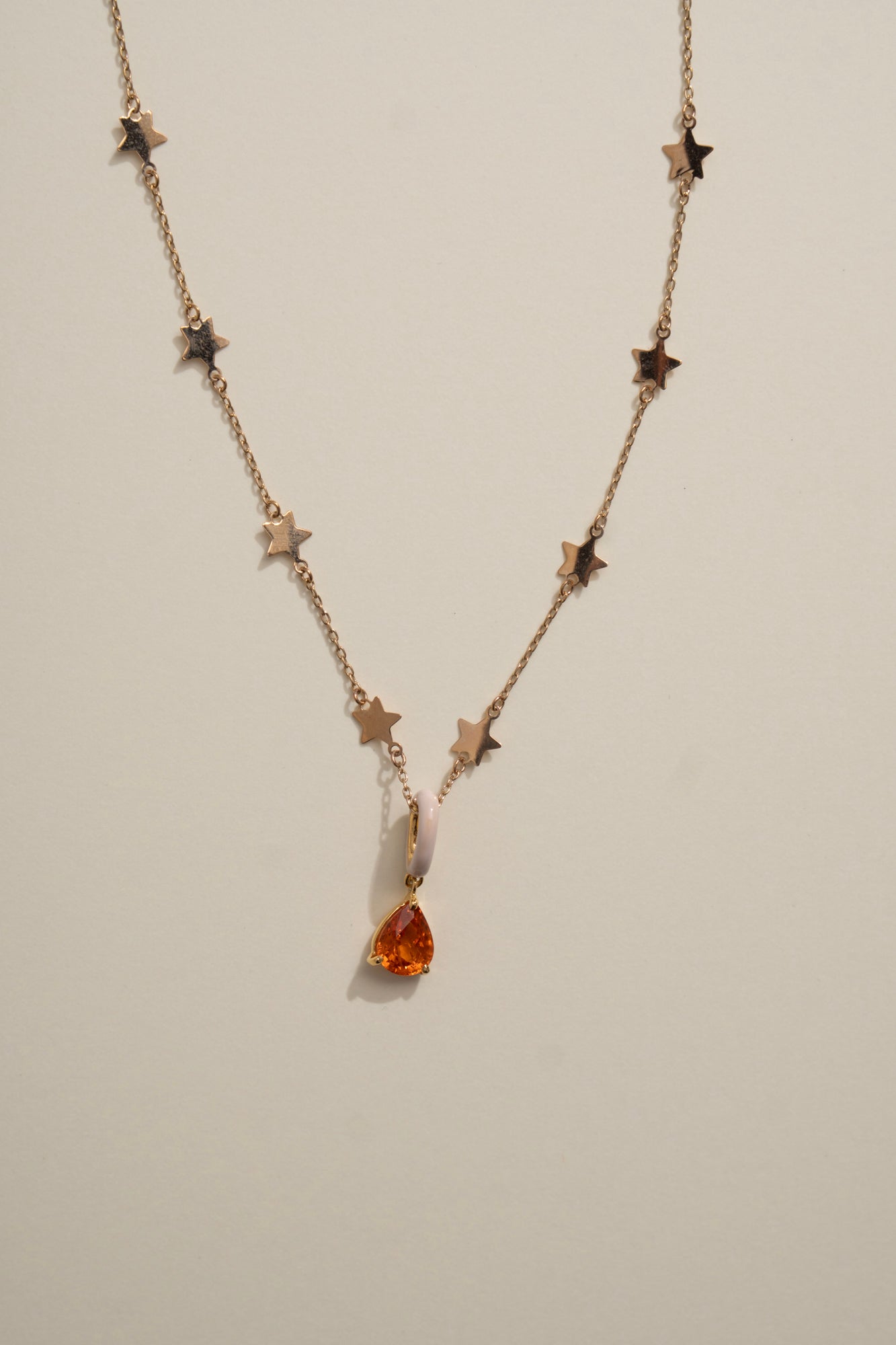 bohem Candy Collection Orange Garnet Charm Top