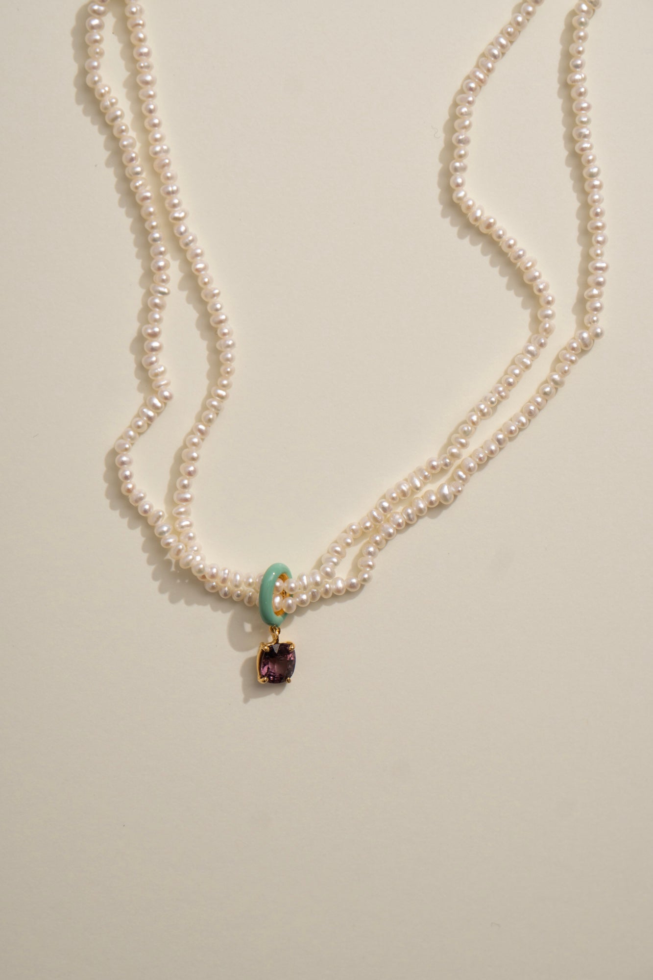 bohem Candy Collection Purple Spinel Charm Top