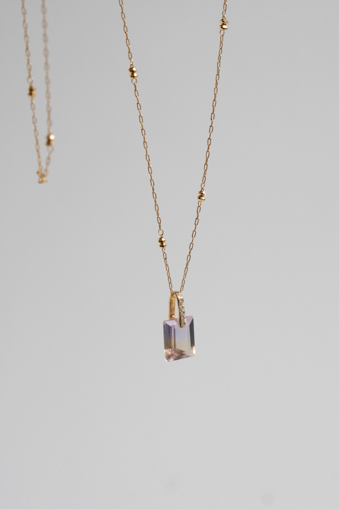 MONAKA jewellery Hibiki Ametrine Pendant Charm Top /K18