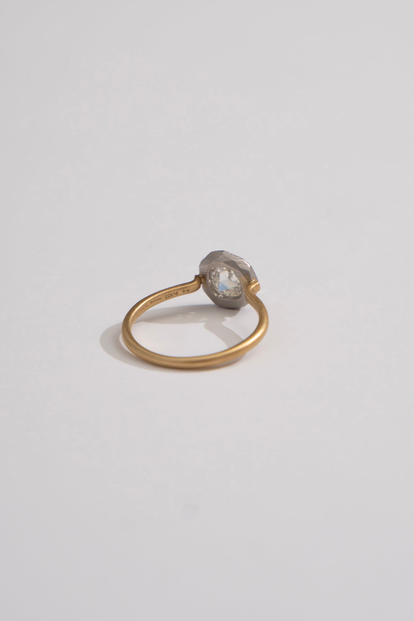 MONAKA jewellery Rinne Rose Cut Diamond Ring /K18&PT900