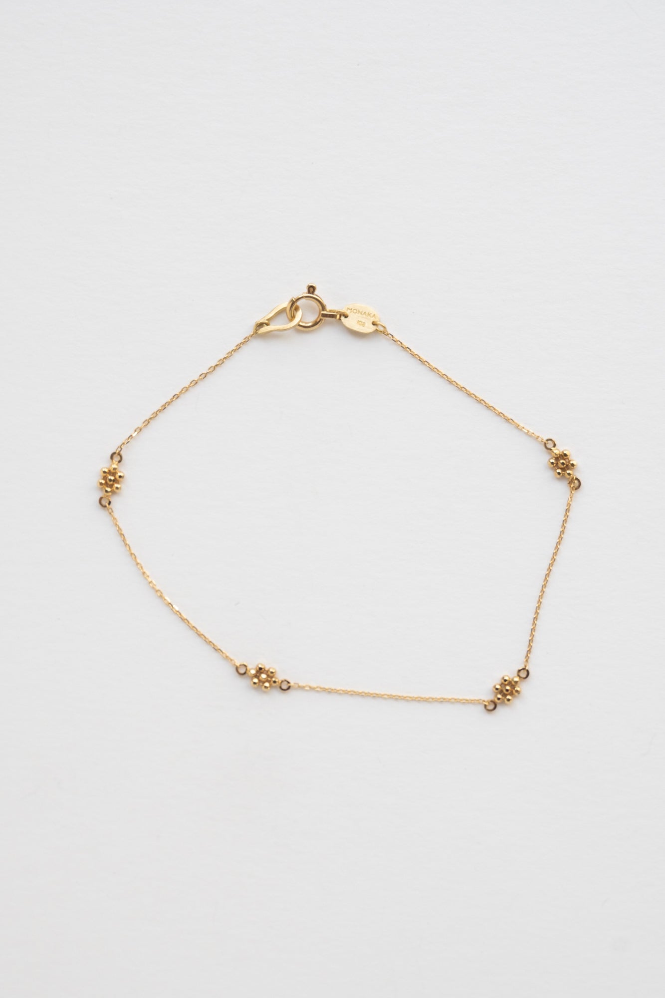 MONAKA jewellery Daisy Station Bracelet /K18