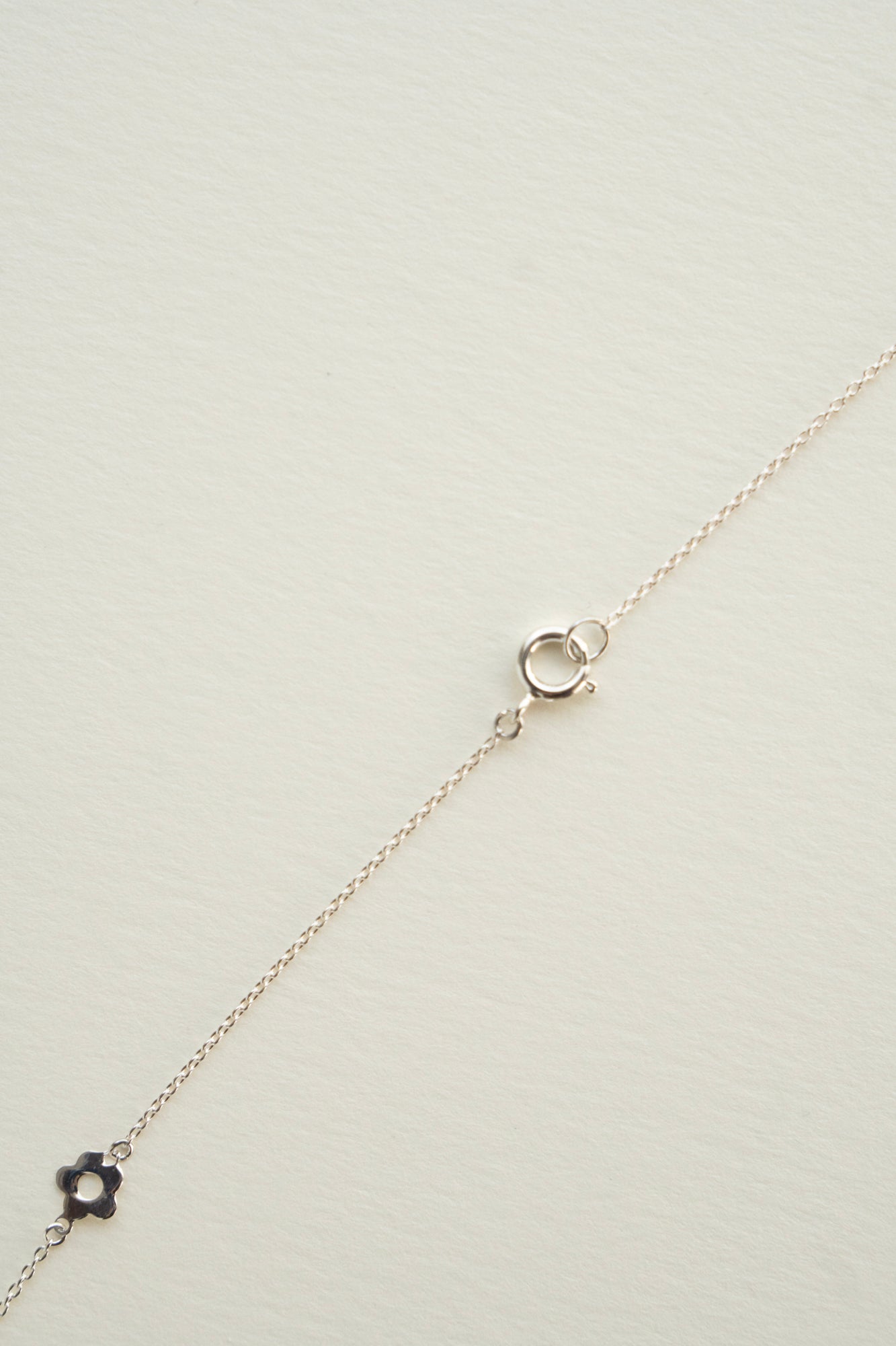 bohem Loop×Loop Flower Necklace A / Silver - patchouli Exclusive