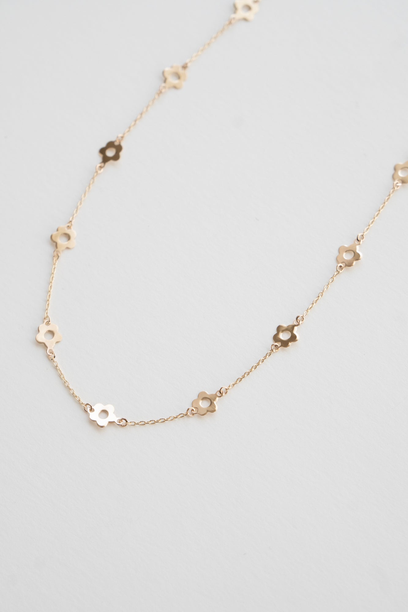 bohem Loop×Loop Flower Necklace A /K10 - patchouli Exclusive