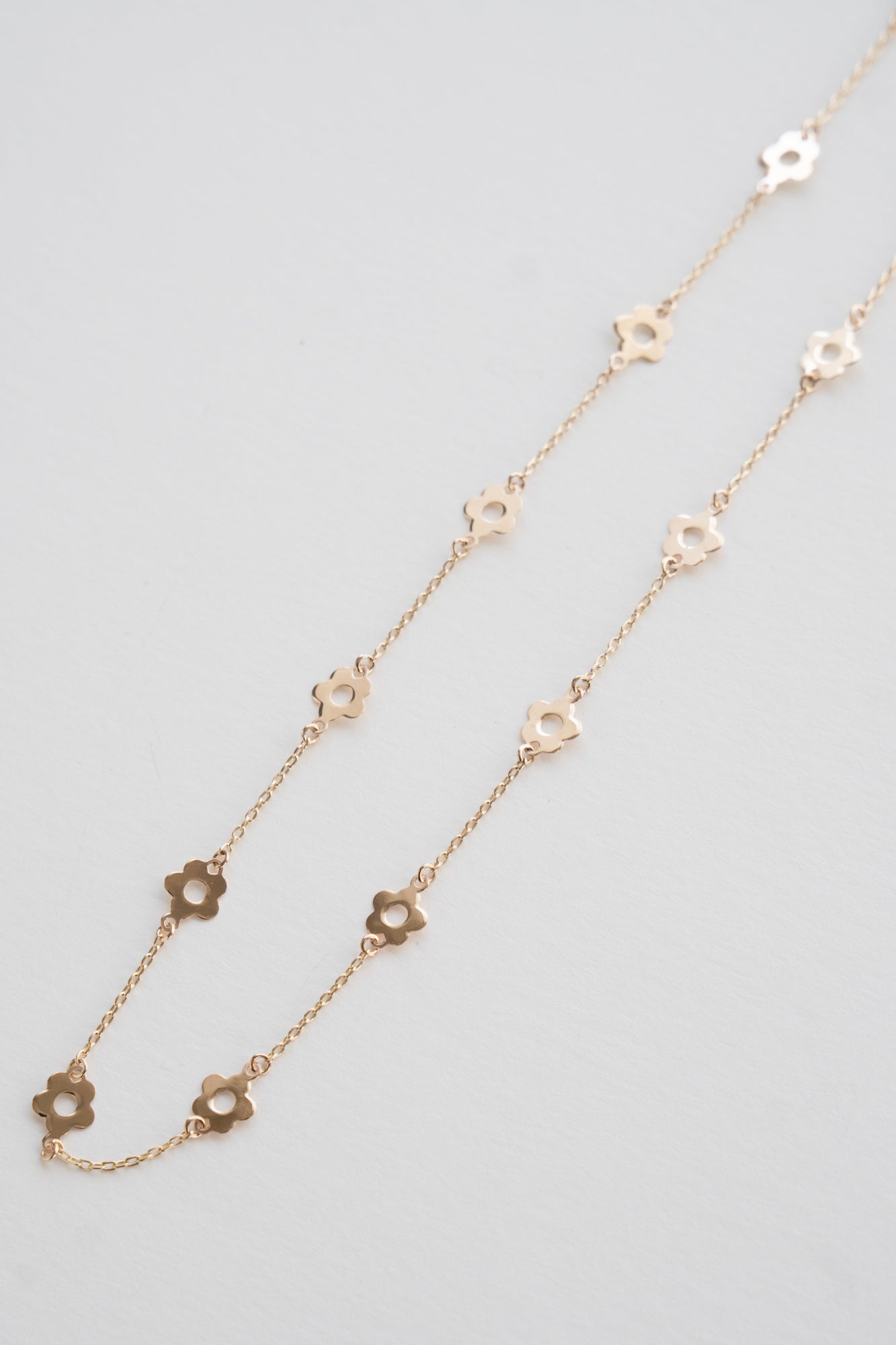 bohem Loop×Loop Flower Necklace A /K10 - patchouli Exclusive
