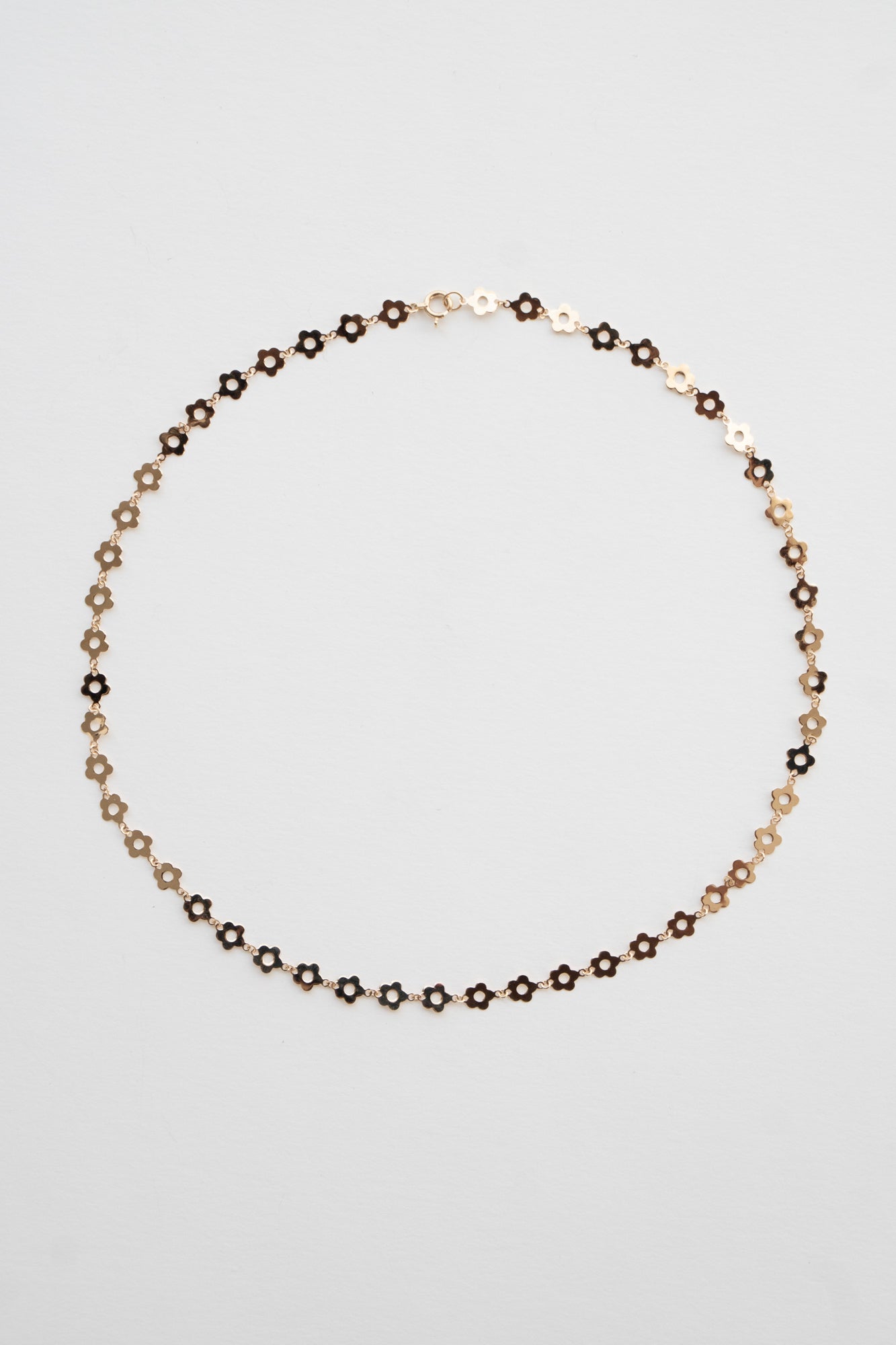 bohem Loop×Loop Flower Necklace B /K10
