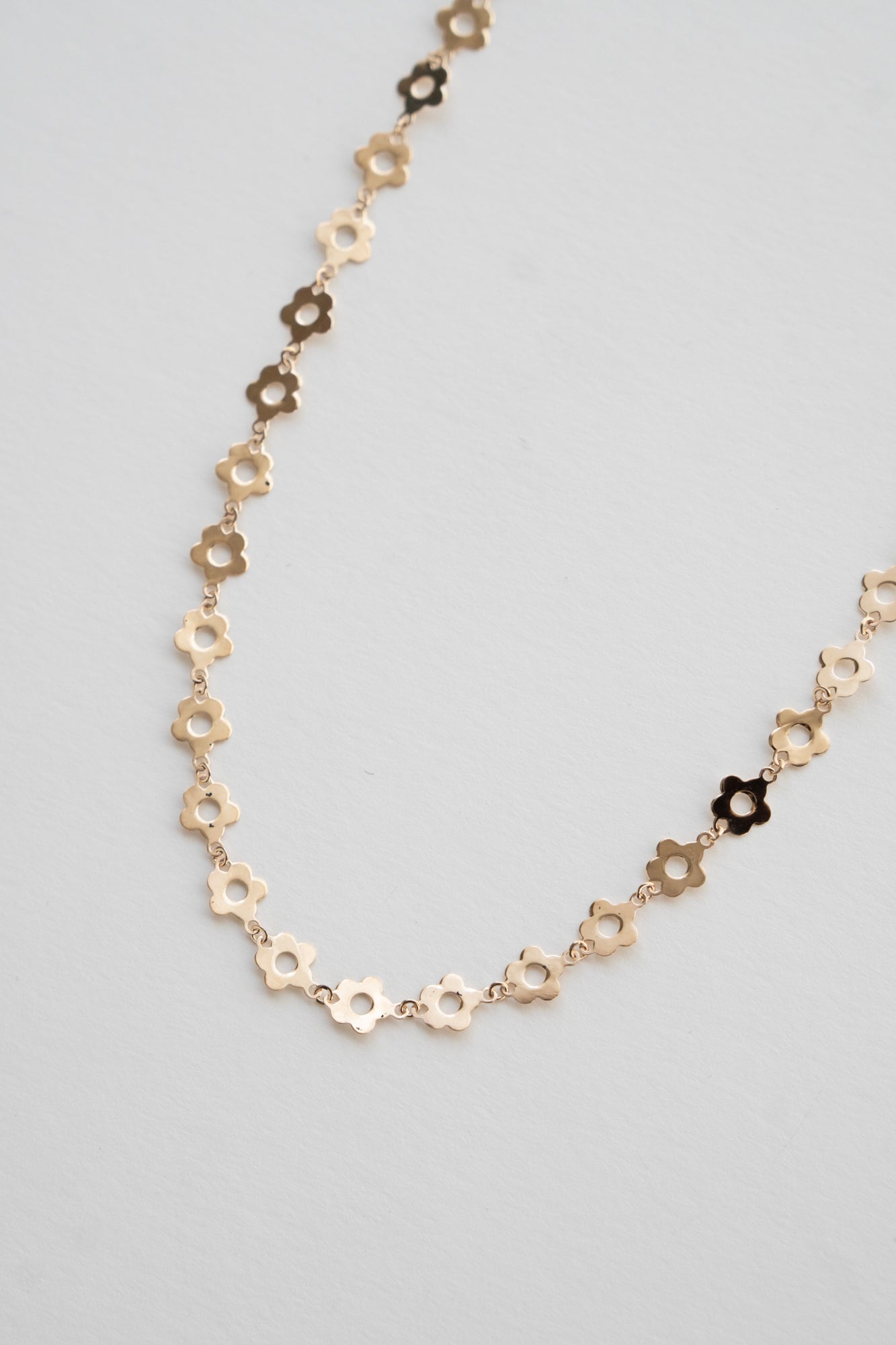 bohem Loop×Loop Flower Necklace B /K10