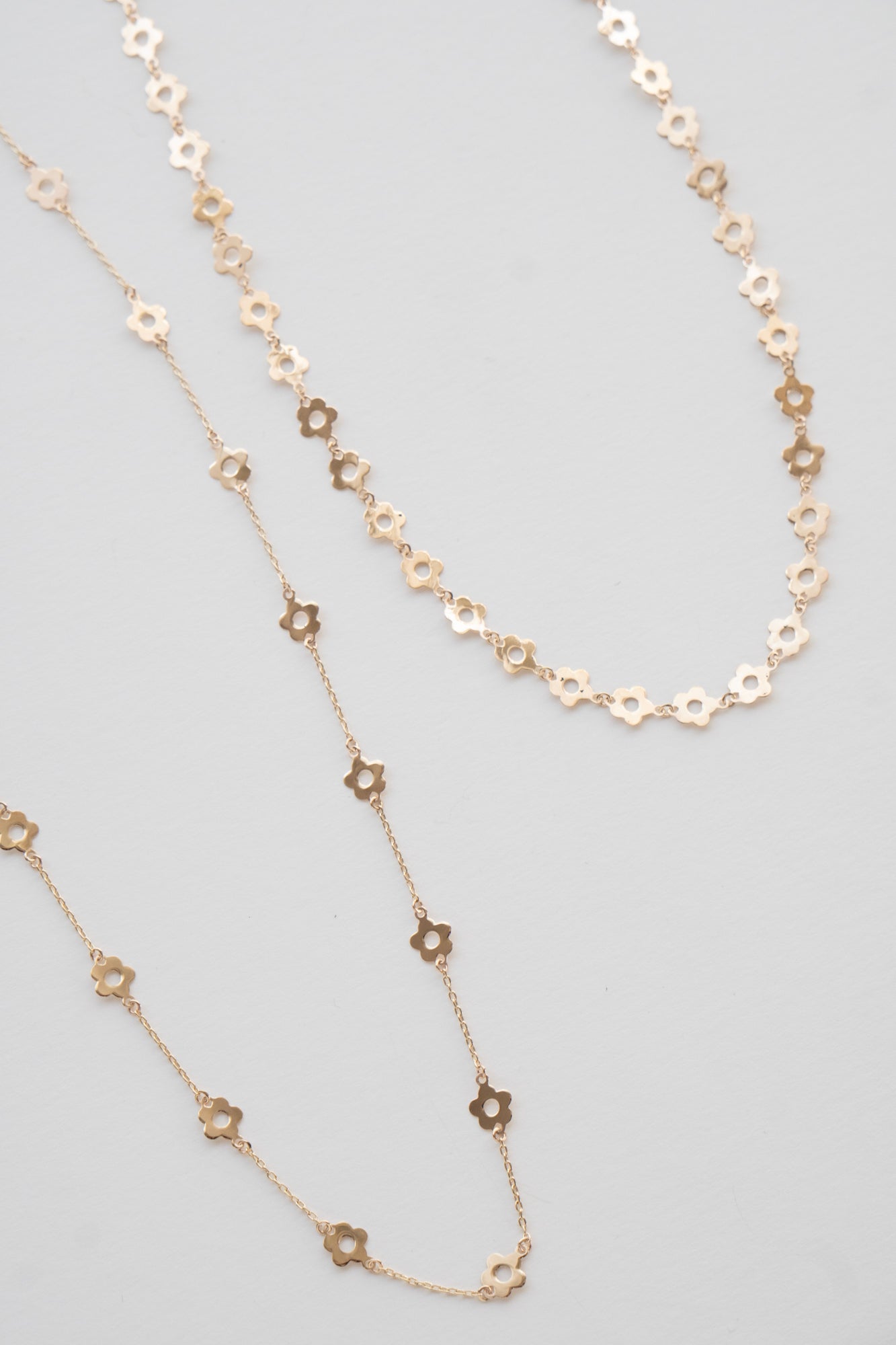 bohem Loop×Loop Flower Necklace B /K10