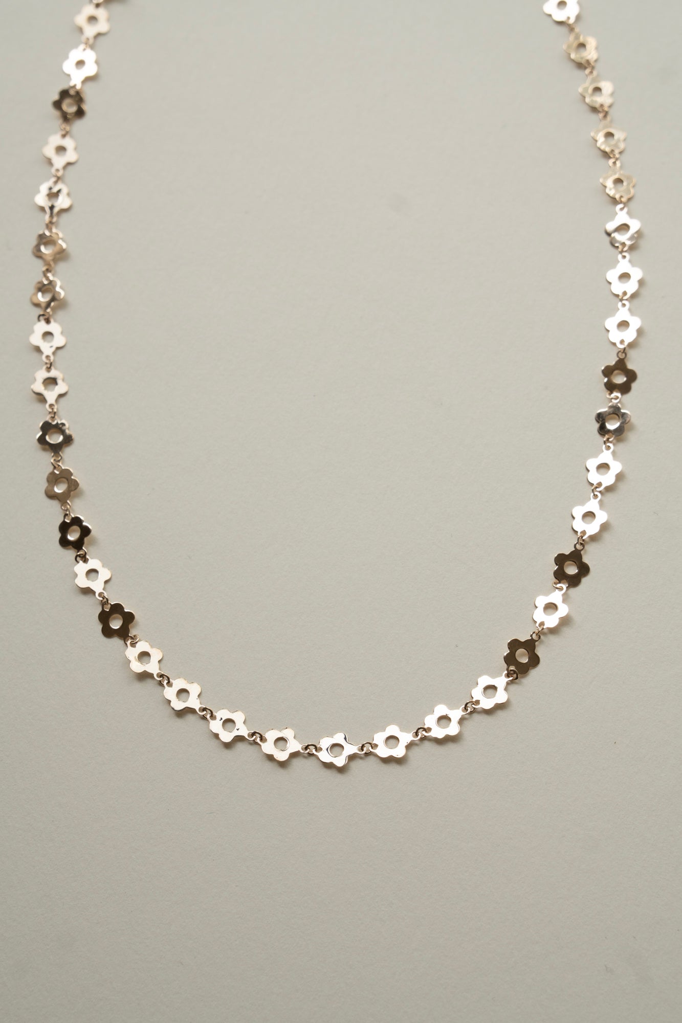 bohem Loop×Loop Flower Necklace B /K10