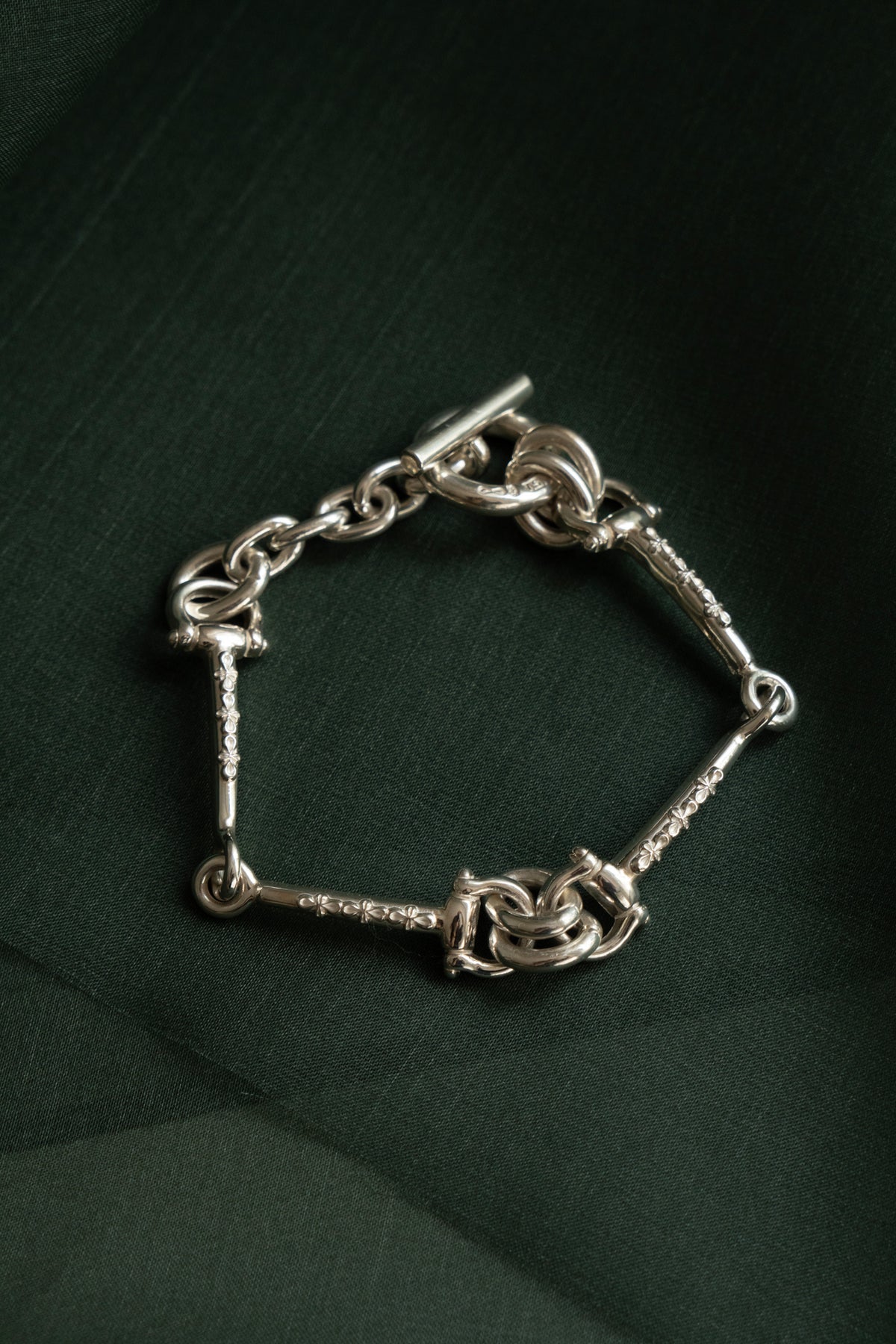 WAKAN SILVER SMITH ワカンシルバースミス Mobius Pattern Horse Bit 