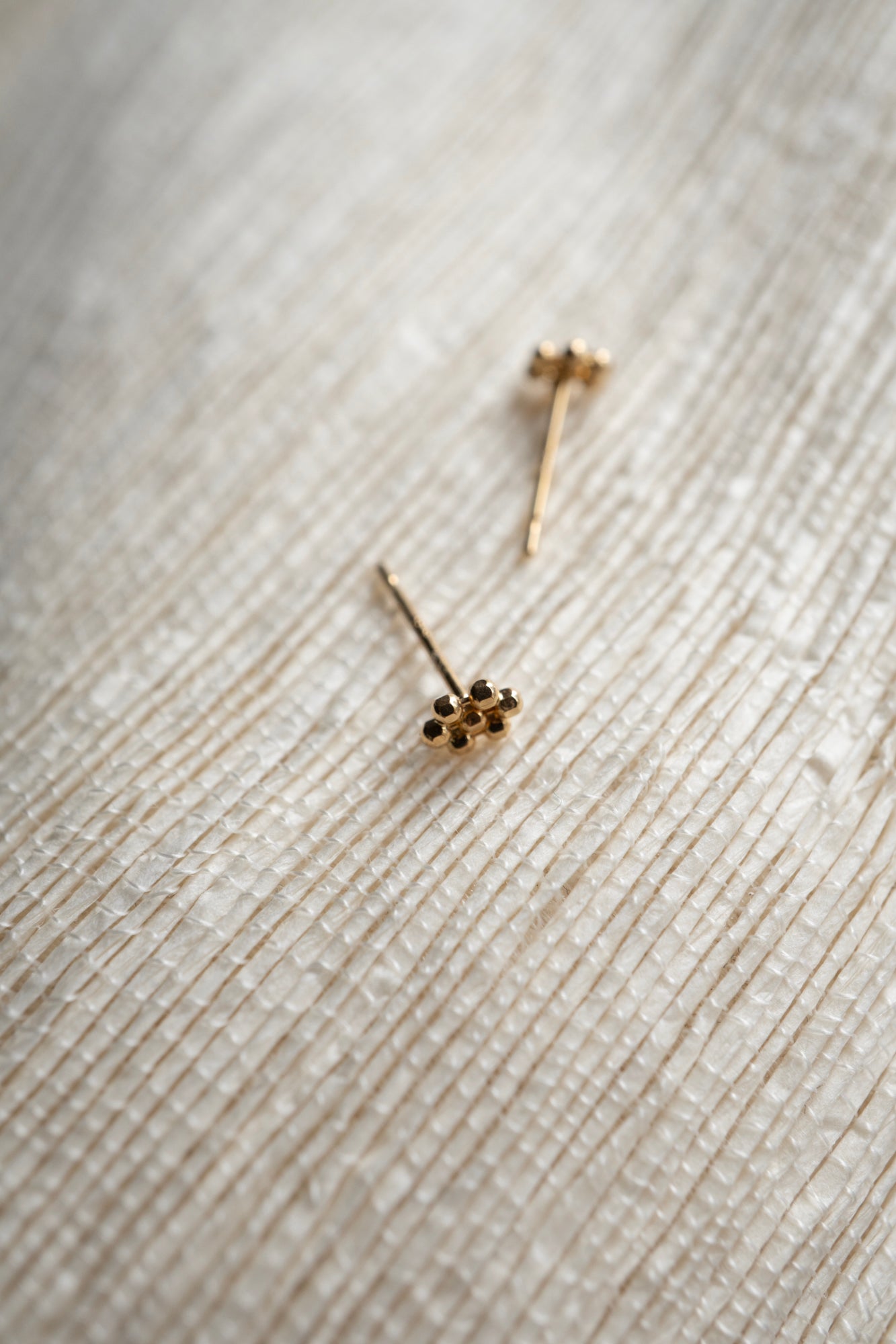 MONAKA jewellery Daisy Pierced Earrings / K18