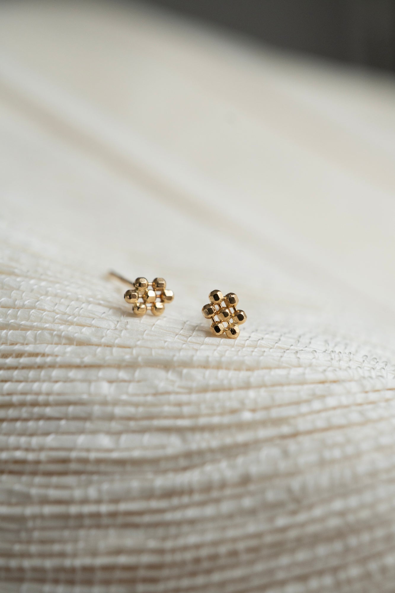 MONAKA jewellery Daisy Pierced Earrring /K18