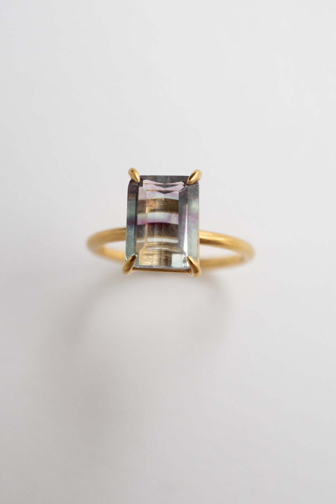 bohem Fluorite Ring Blue /K10