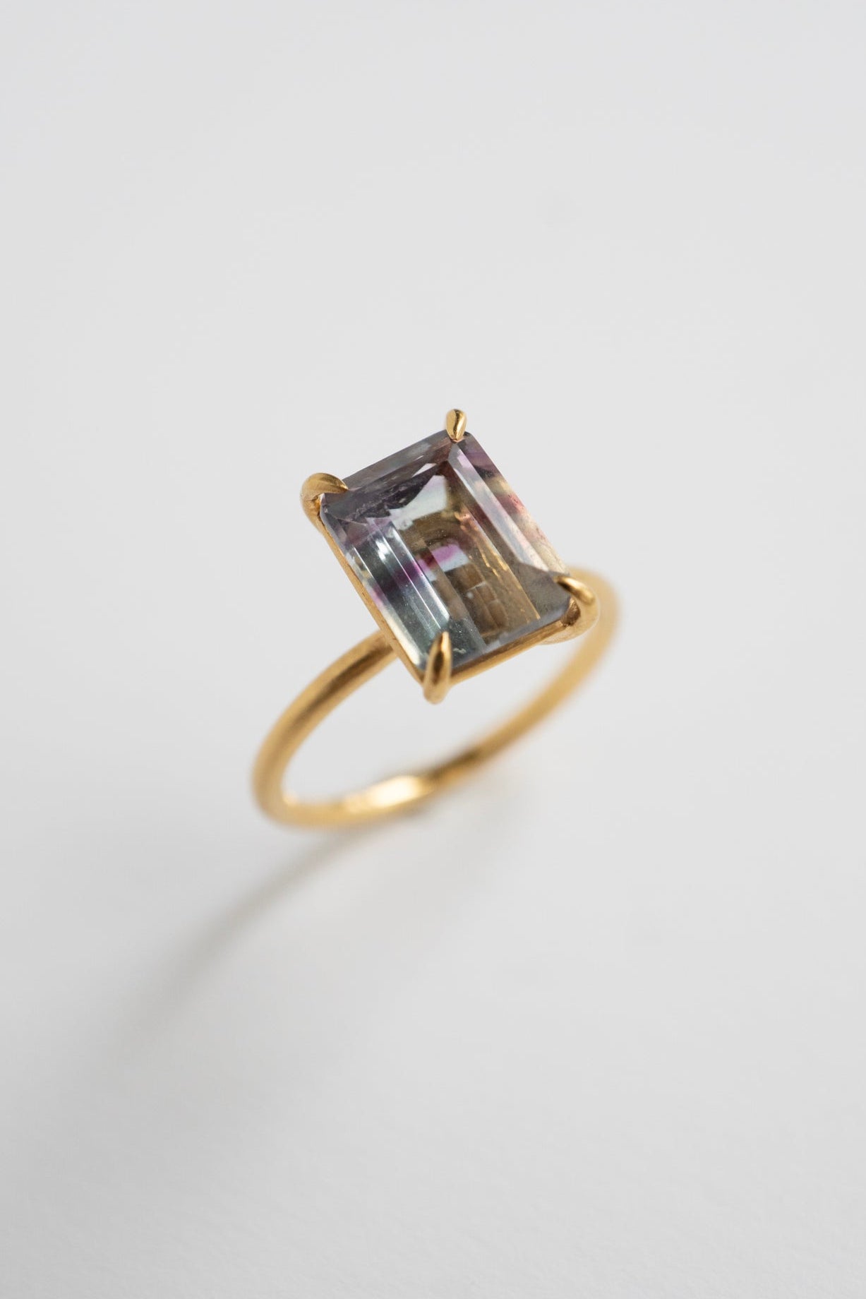 bohem Fluorite Ring Blue /K10