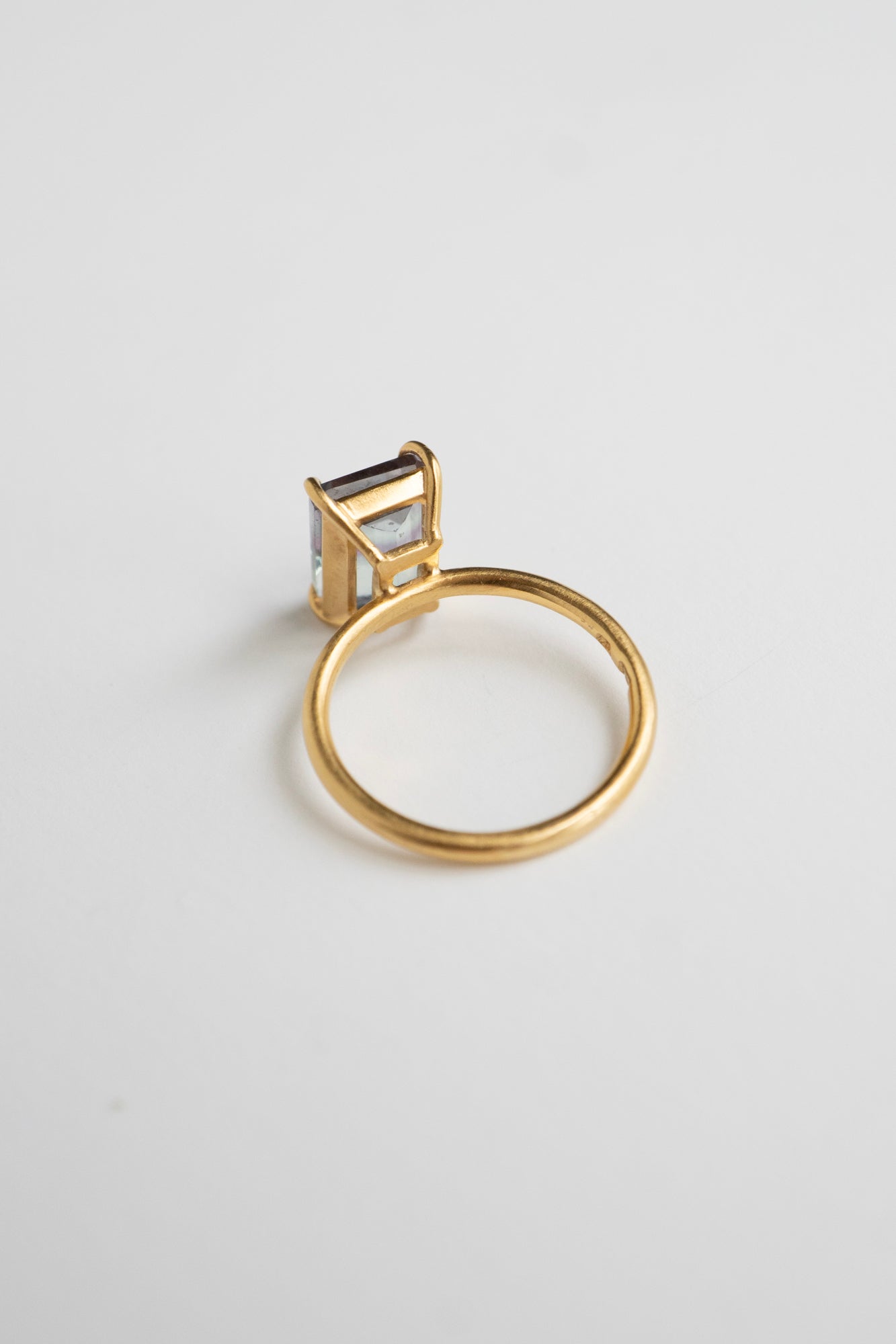 bohem Fluorite Ring Blue /K10