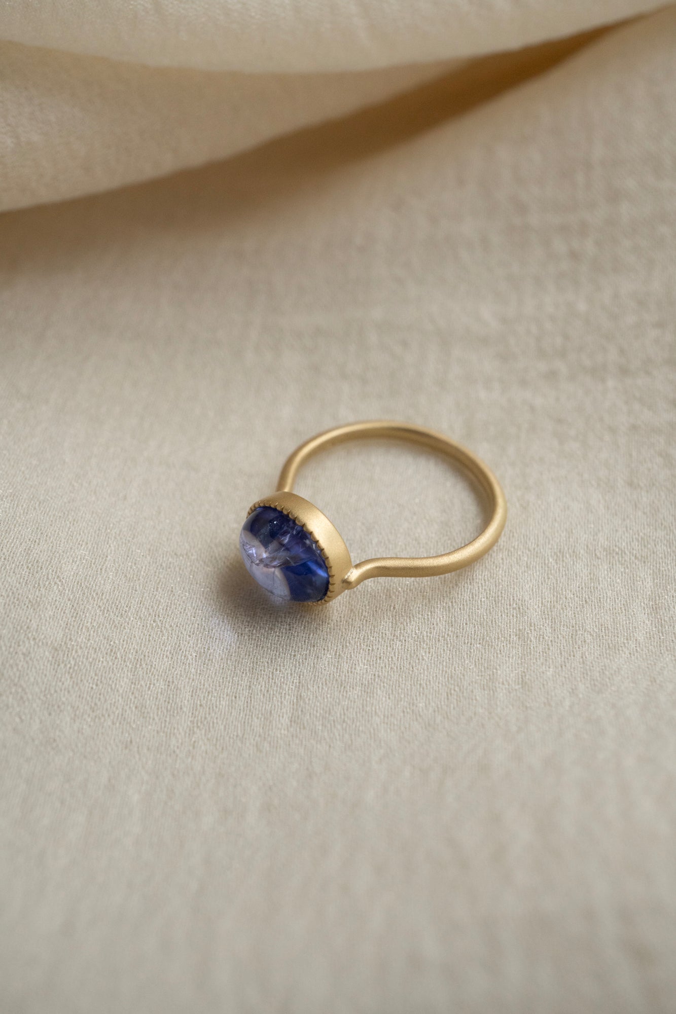 MONAKA jewellery Milgrain Tanzanite Ring /K18