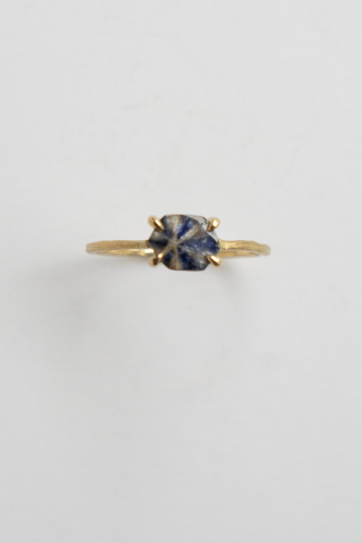 MONAKA jewellery Trapiche Sapphire Ring /K18
