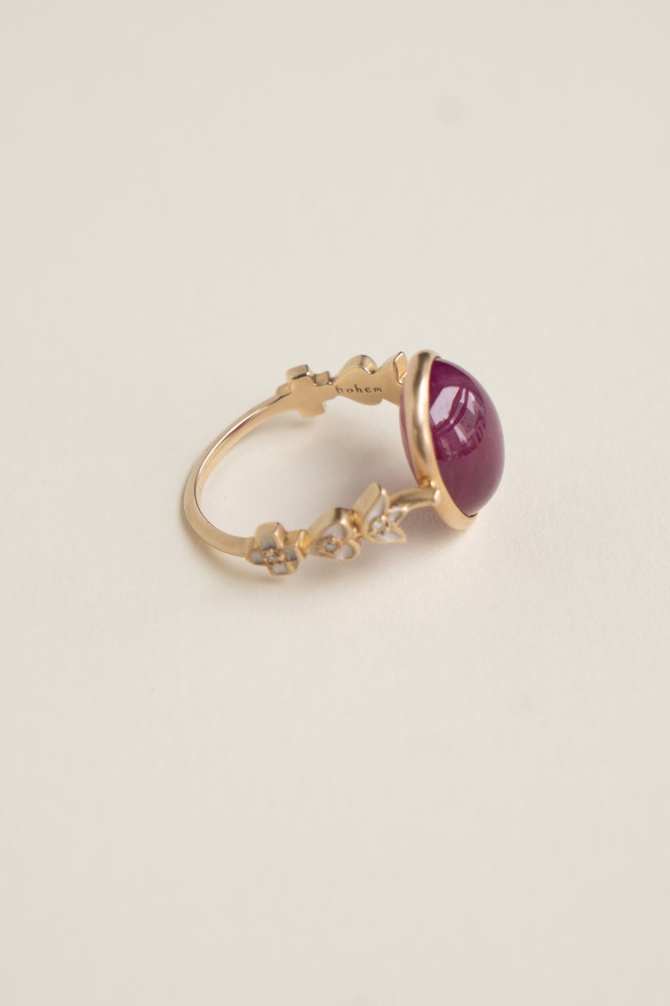 bohem Crown collection Ruby Ring /K10