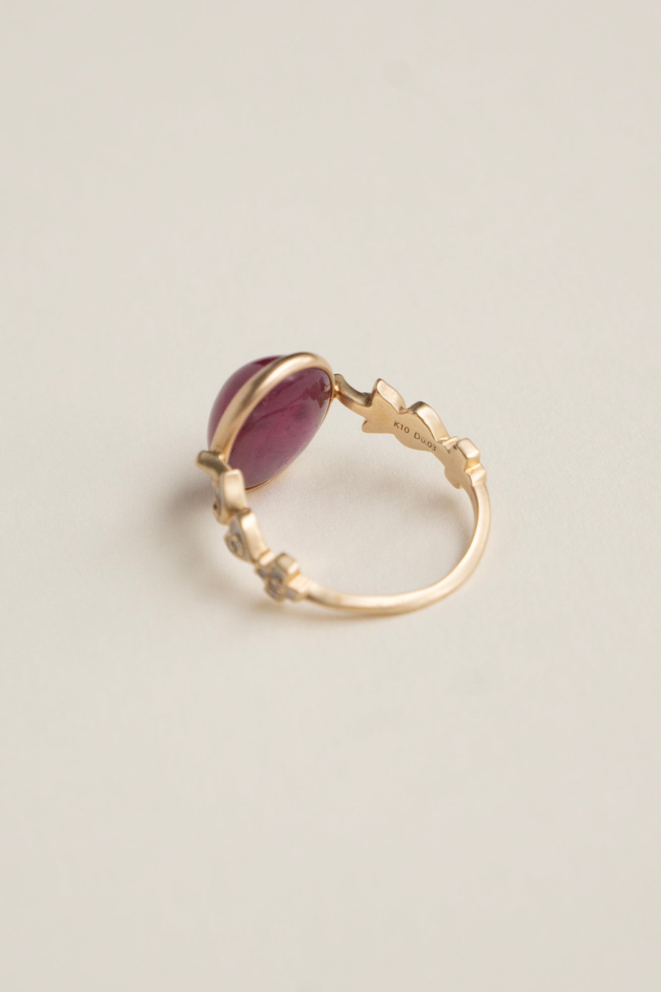 bohem Crown collection Ruby Ring /K10