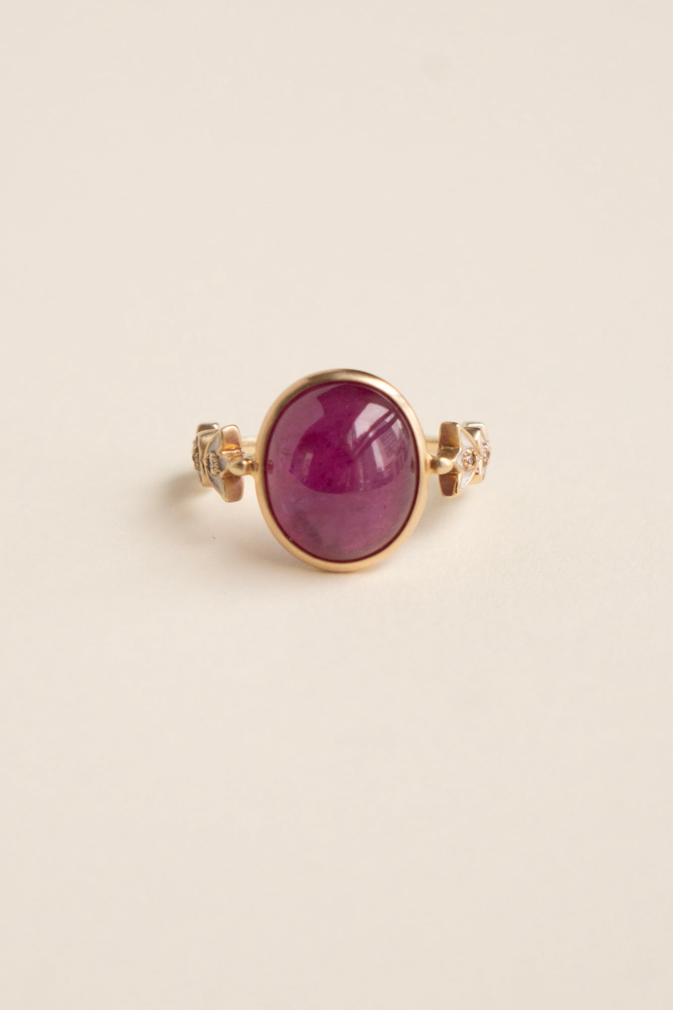 bohem Crown collection Ruby Ring /K10