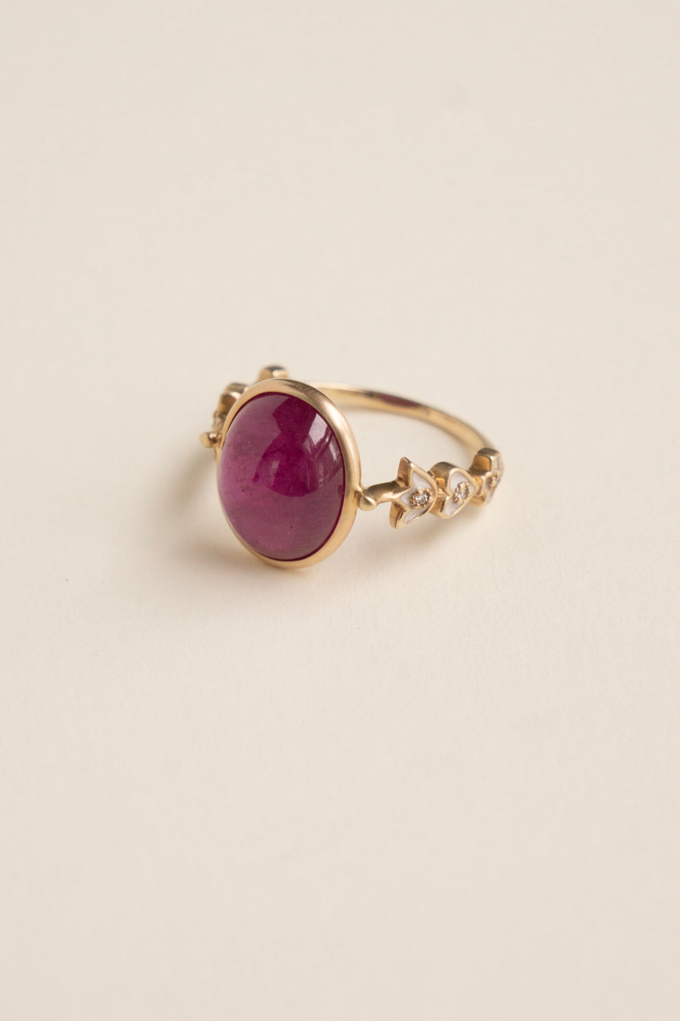 bohem Crown collection Ruby Ring /K10