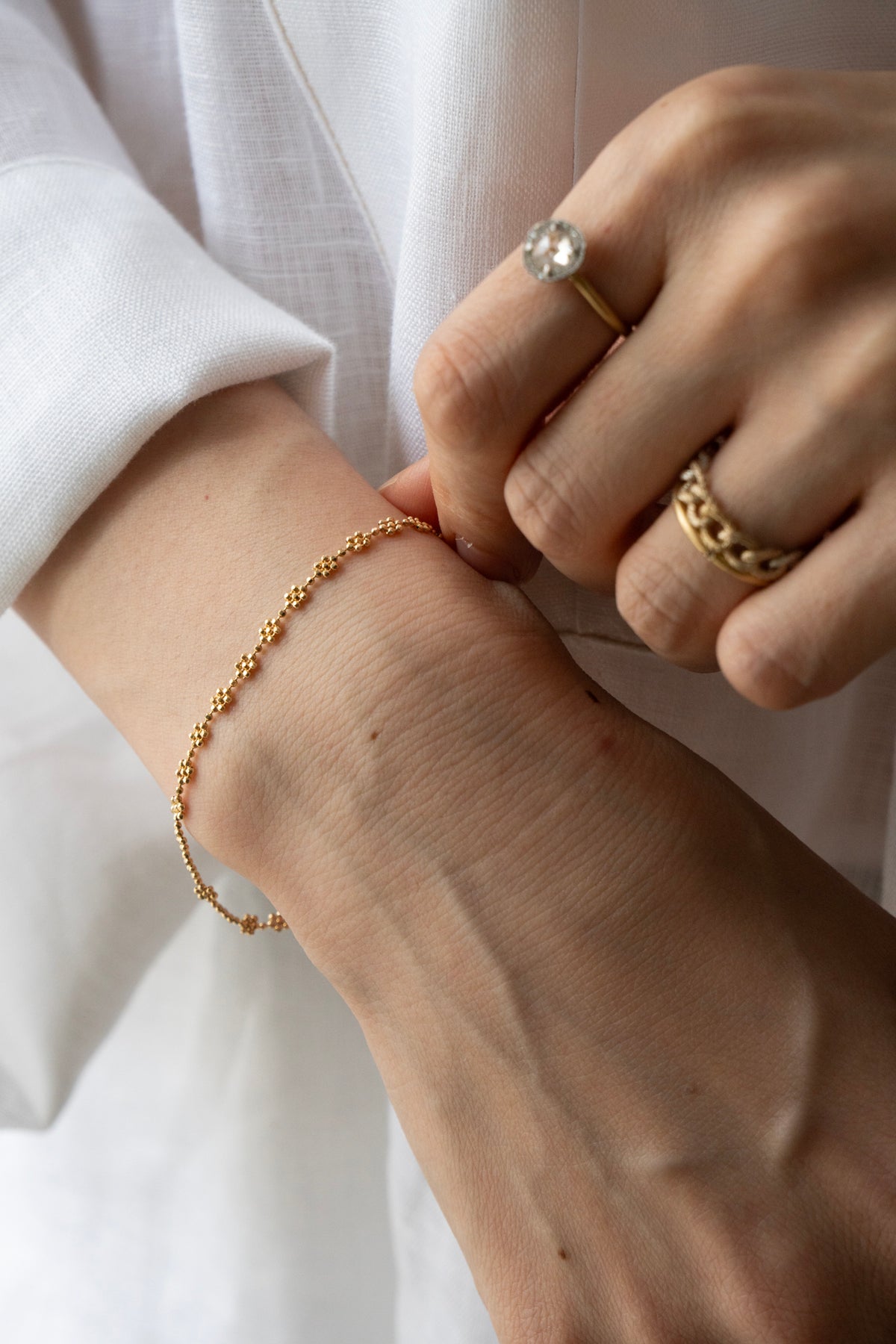 MONAKA jewellery Daisy Bracelet /K18