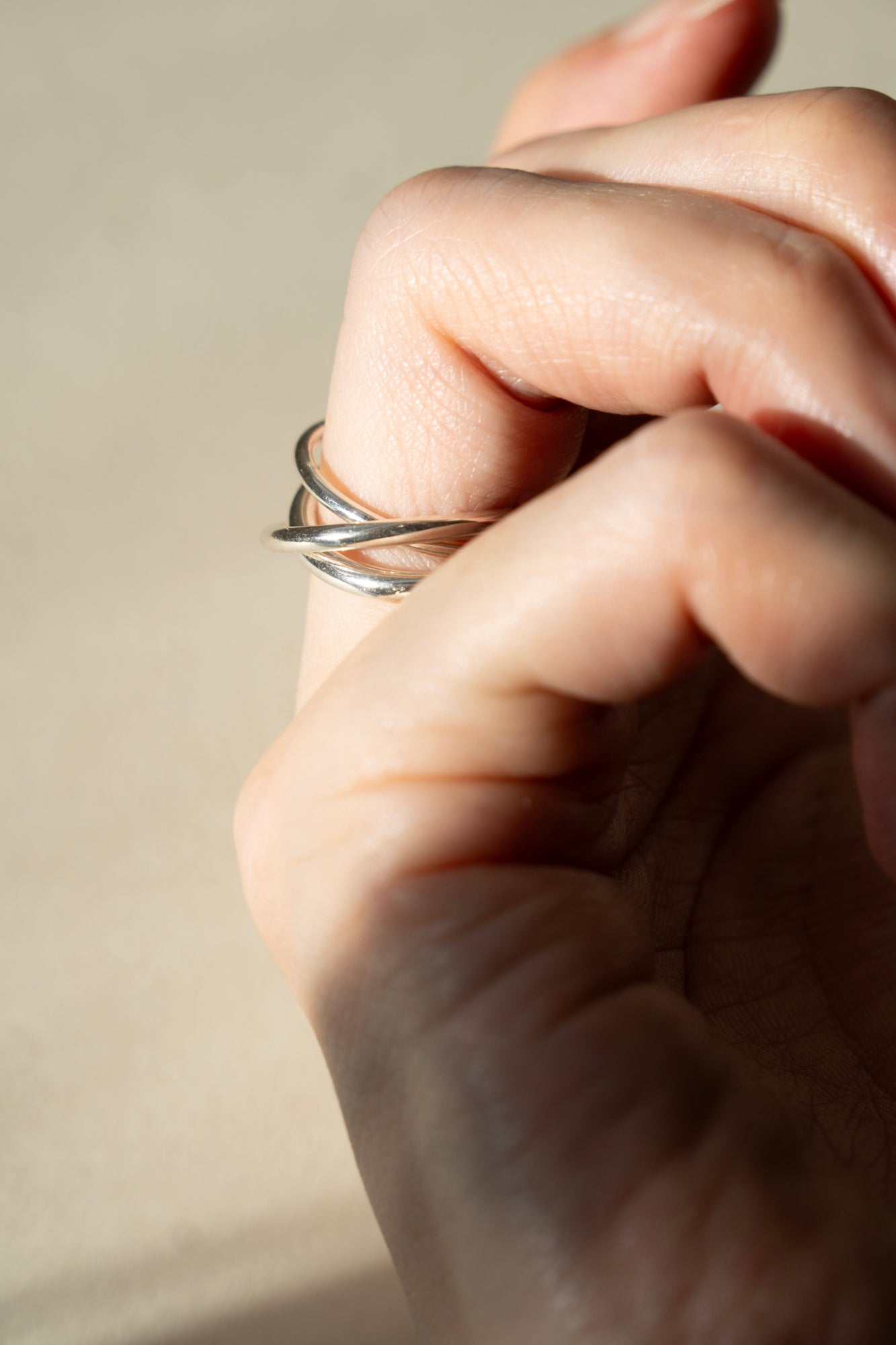 simmon Three Ring Silver