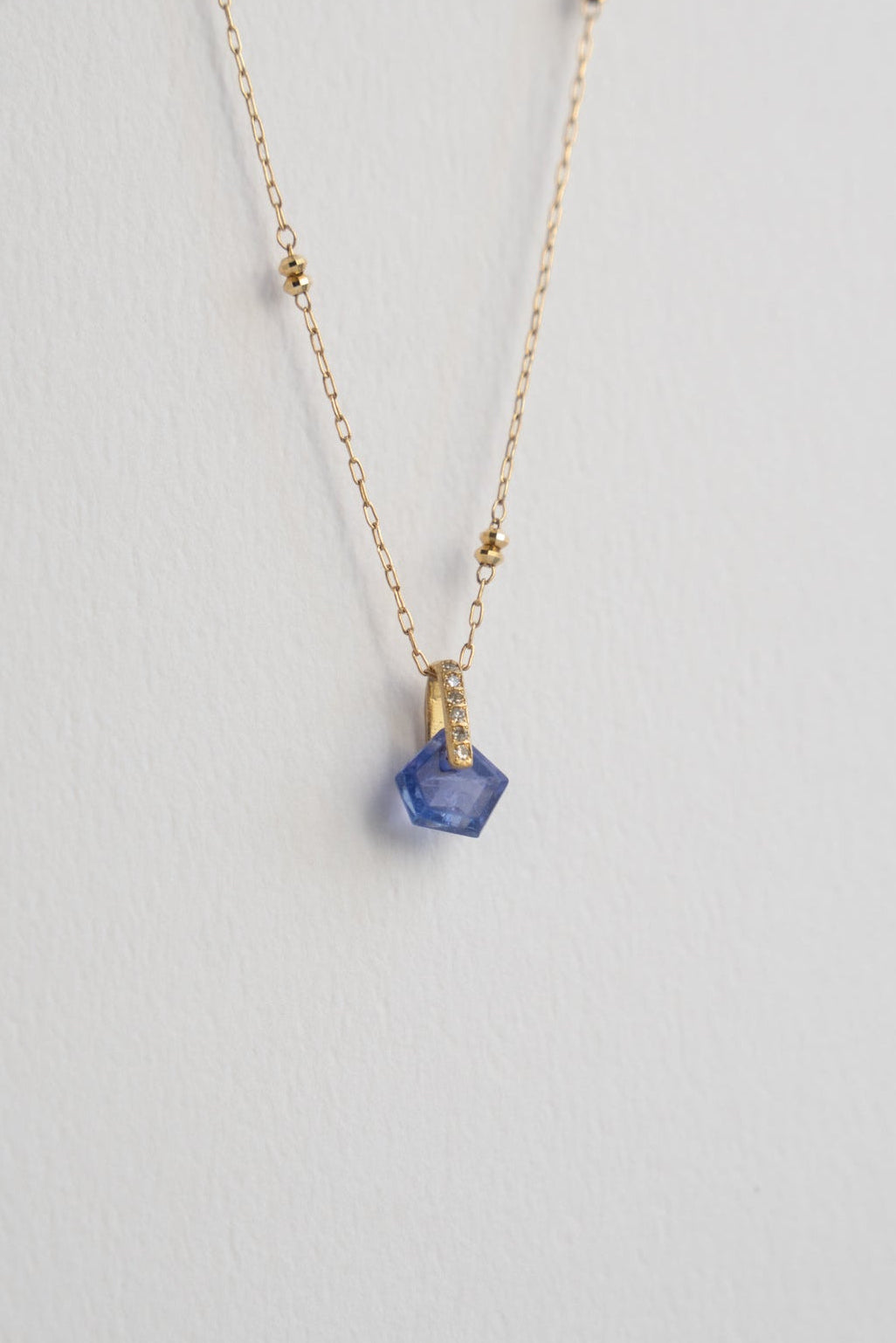 MONAKA jewellery Hibiki Tanzanite Pendant Charm Top /K18