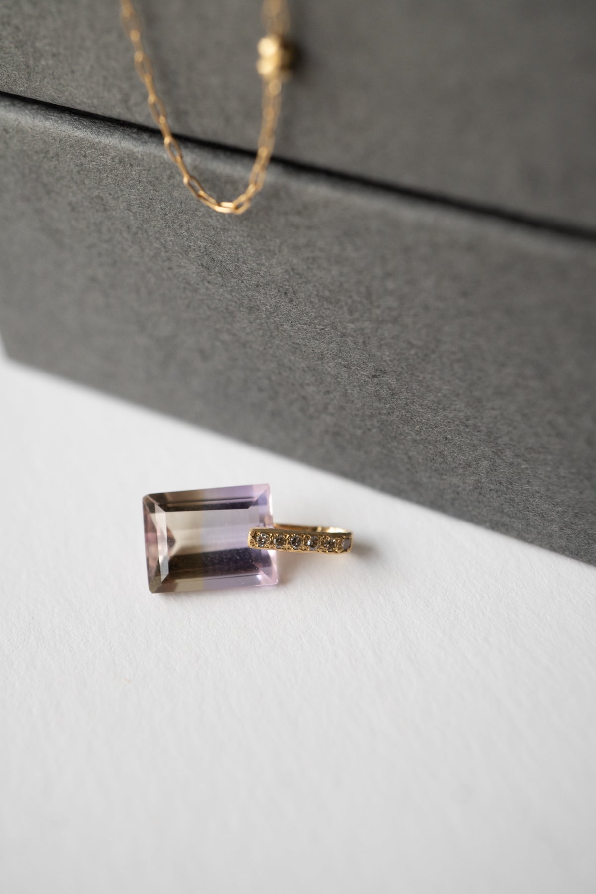 MONAKA jewellery Hibiki Ametrine Pendant Charm Top /K18