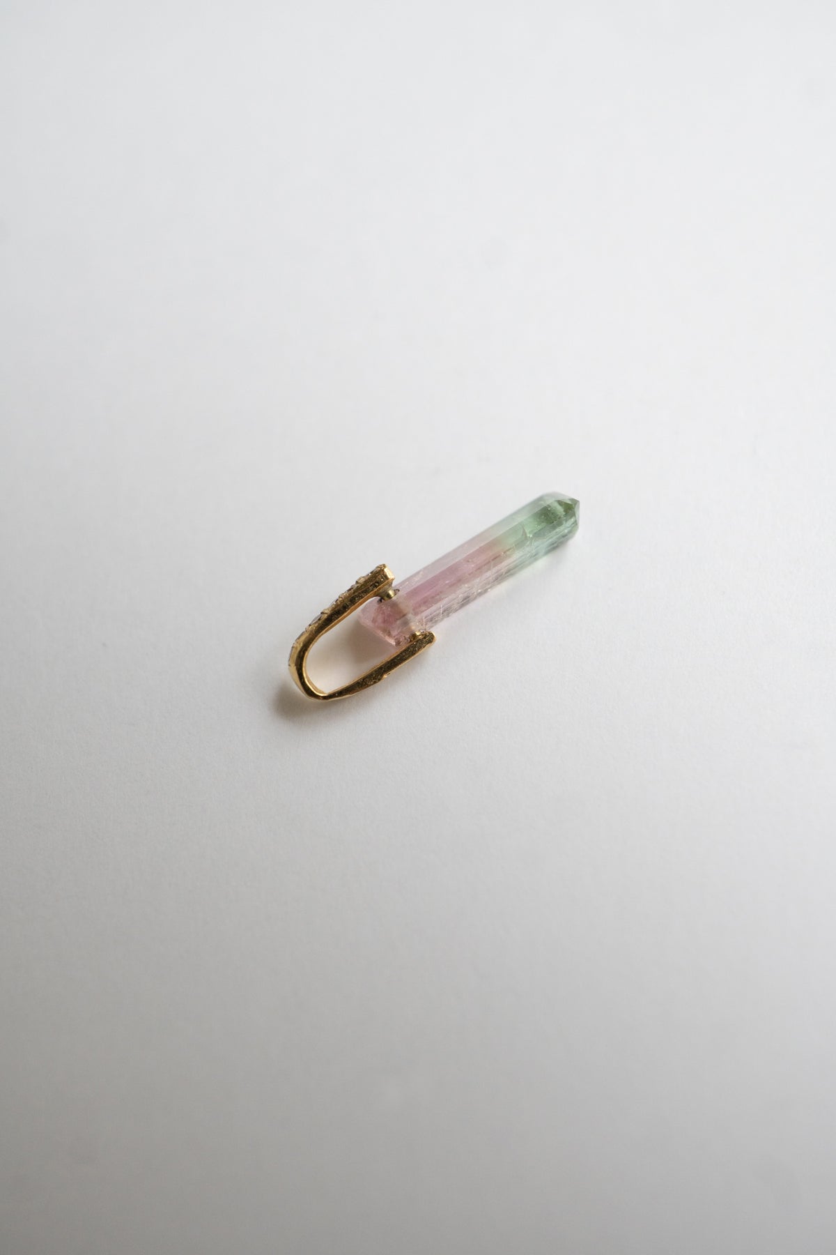 MONAKA jewellery Hibiki Bi-Color Tourmaline Pendant Charm Top /K18