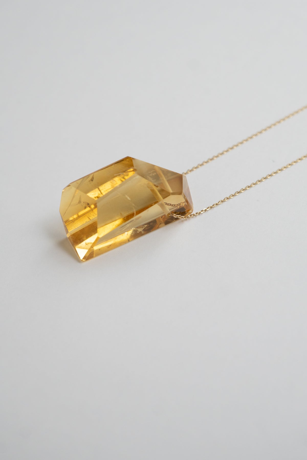 MONAKAjewellery Citrine Rock Necklace /K10