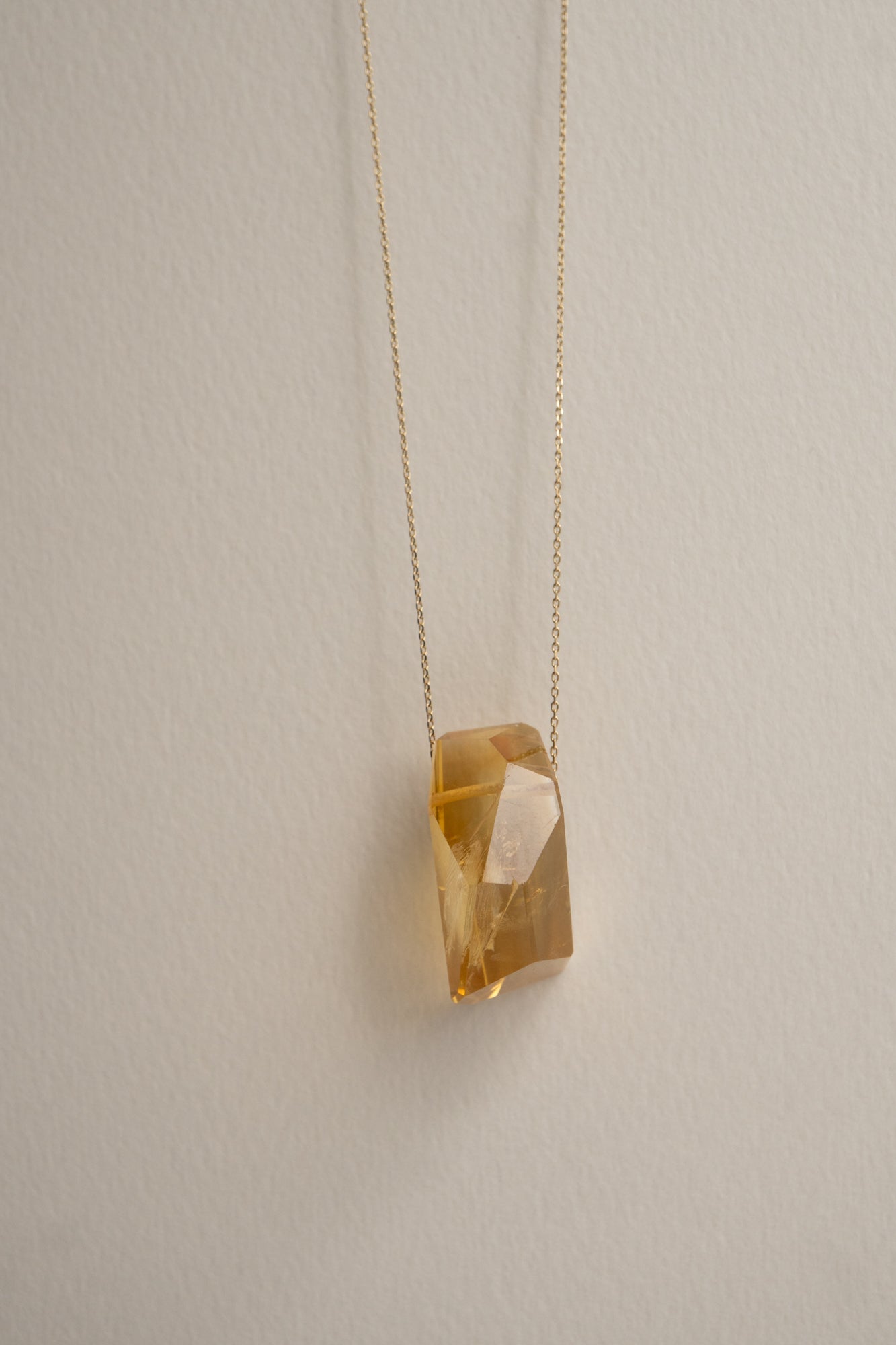 MONAKAjewellery Citrine Rock Necklace /K10