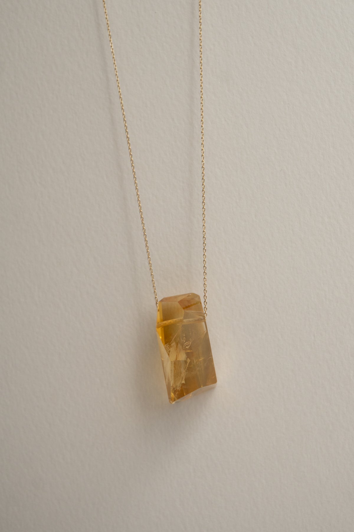 MONAKAjewellery Citrine Rock Necklace /K10