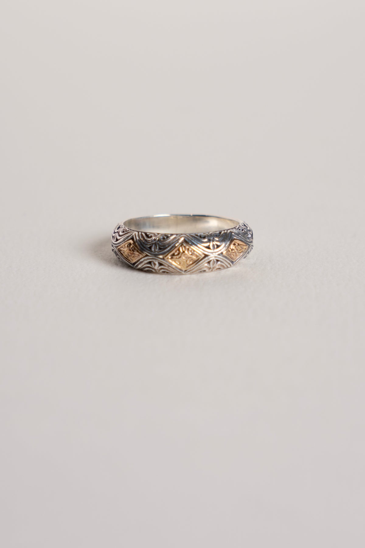 GEROCHRISTO Aretousa Ring /Silver&K18