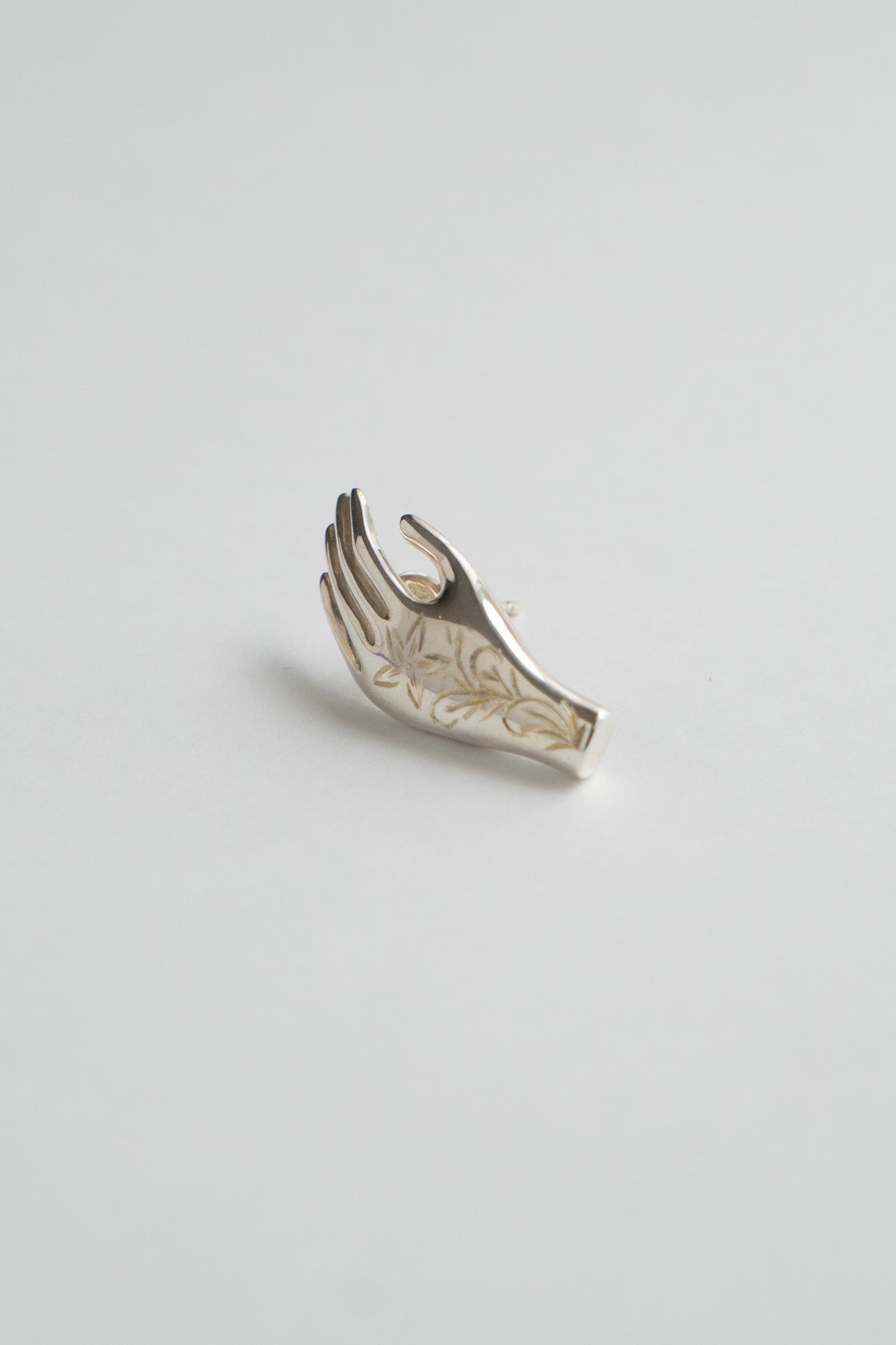 PALA FIGA Hand Pierce Tattoo /Silver