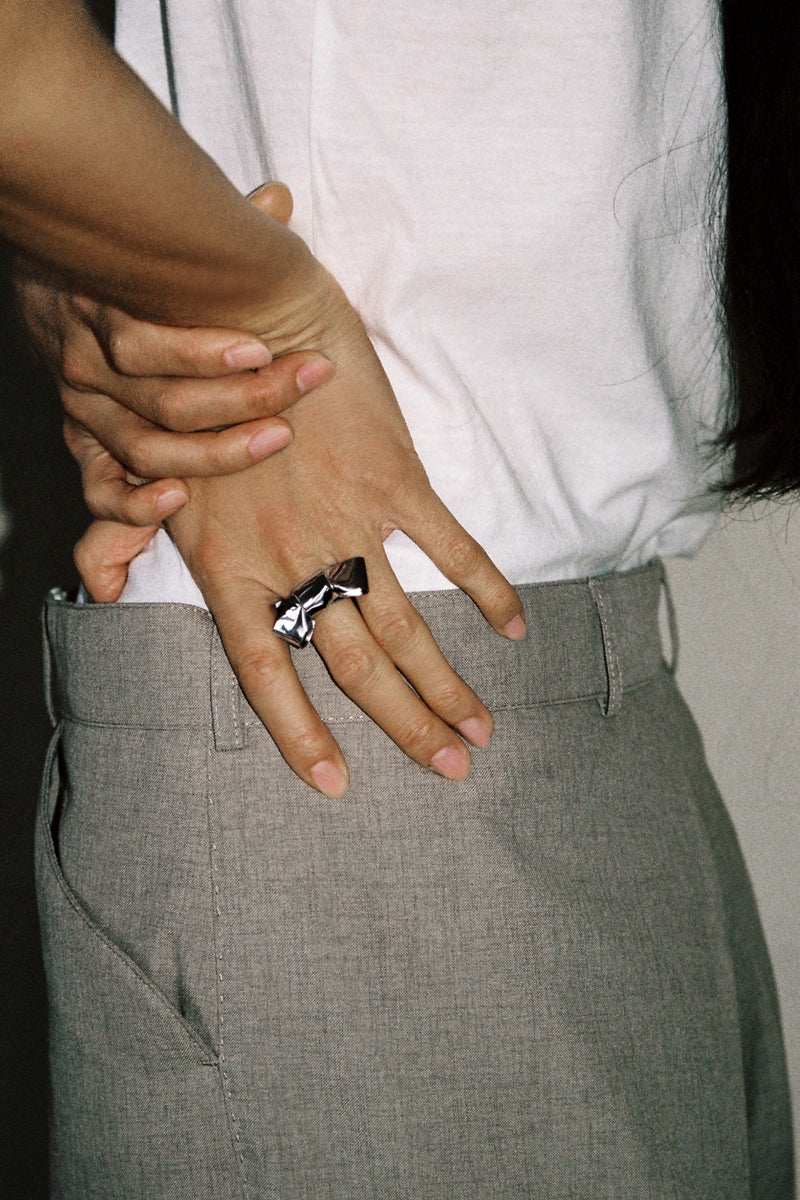 ANNIKA INEZ Cravat ring /SV