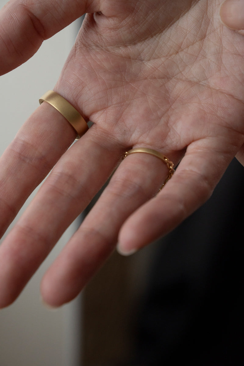 ALLIS Diamond Chain Ring /K18