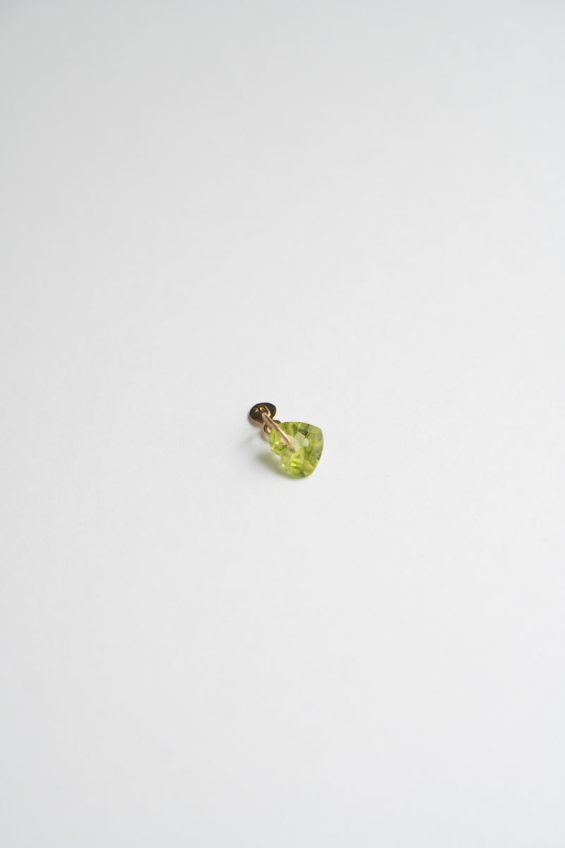 bohem Necklace Charm Top Peridot /K10